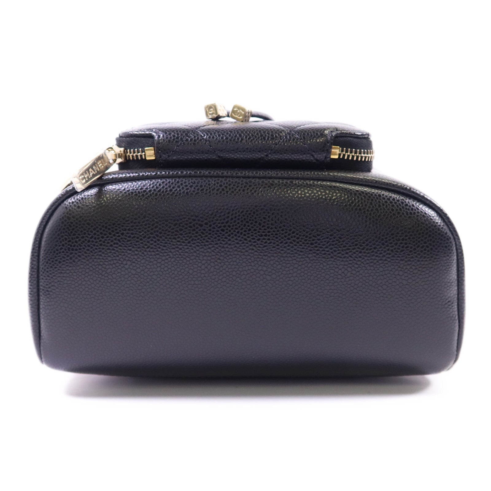 CHANEL 牛皮皮革Affinity Bucket Bag金扣鏈帶肩背袋