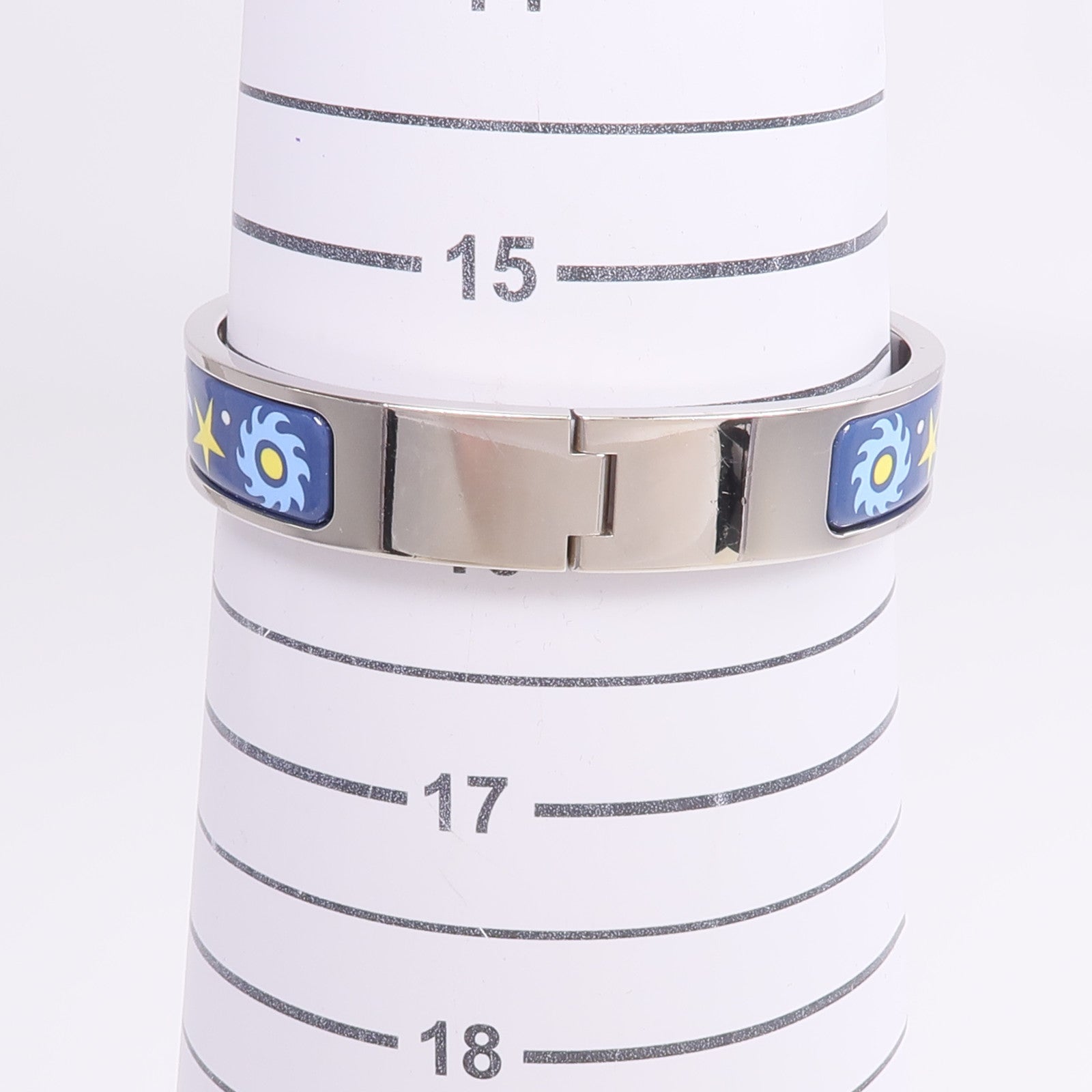 HERMES 金屬/琺瑯Clic H Bracelet手鐲