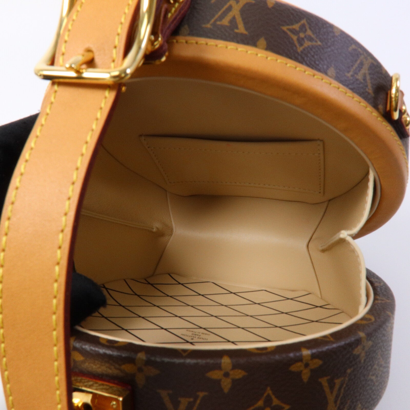LOUIS VUITTON Monogram Petite Boite Chapeau手挽肩背兩用袋