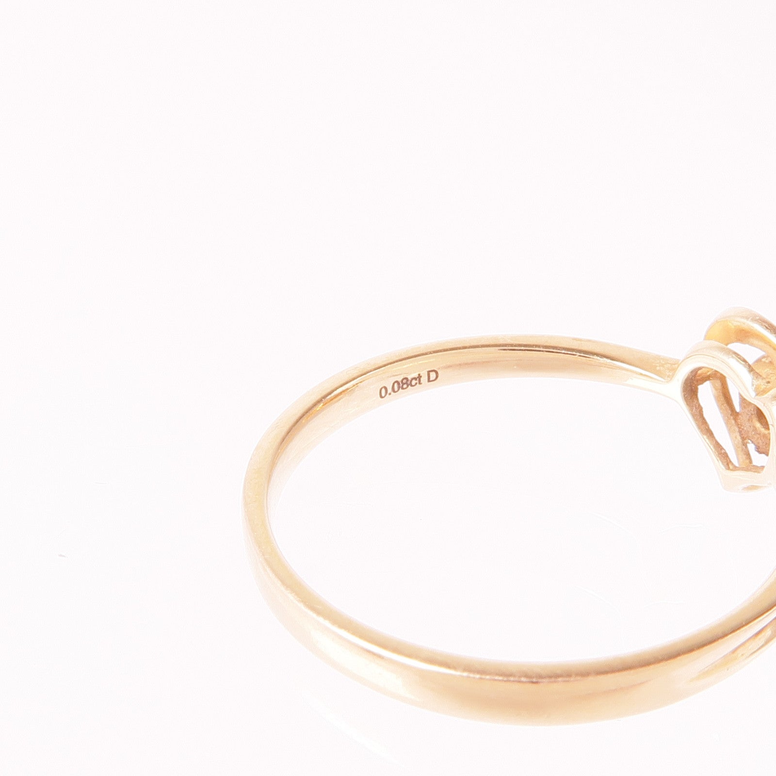 JEWELRY 18K玫瑰金Diamond Ring鑽石戒指US#6.25