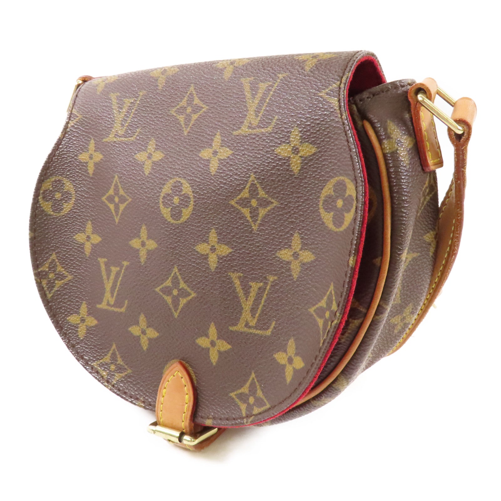 LOUIS VUITTON Monogram Tambourin金扣肩背袋