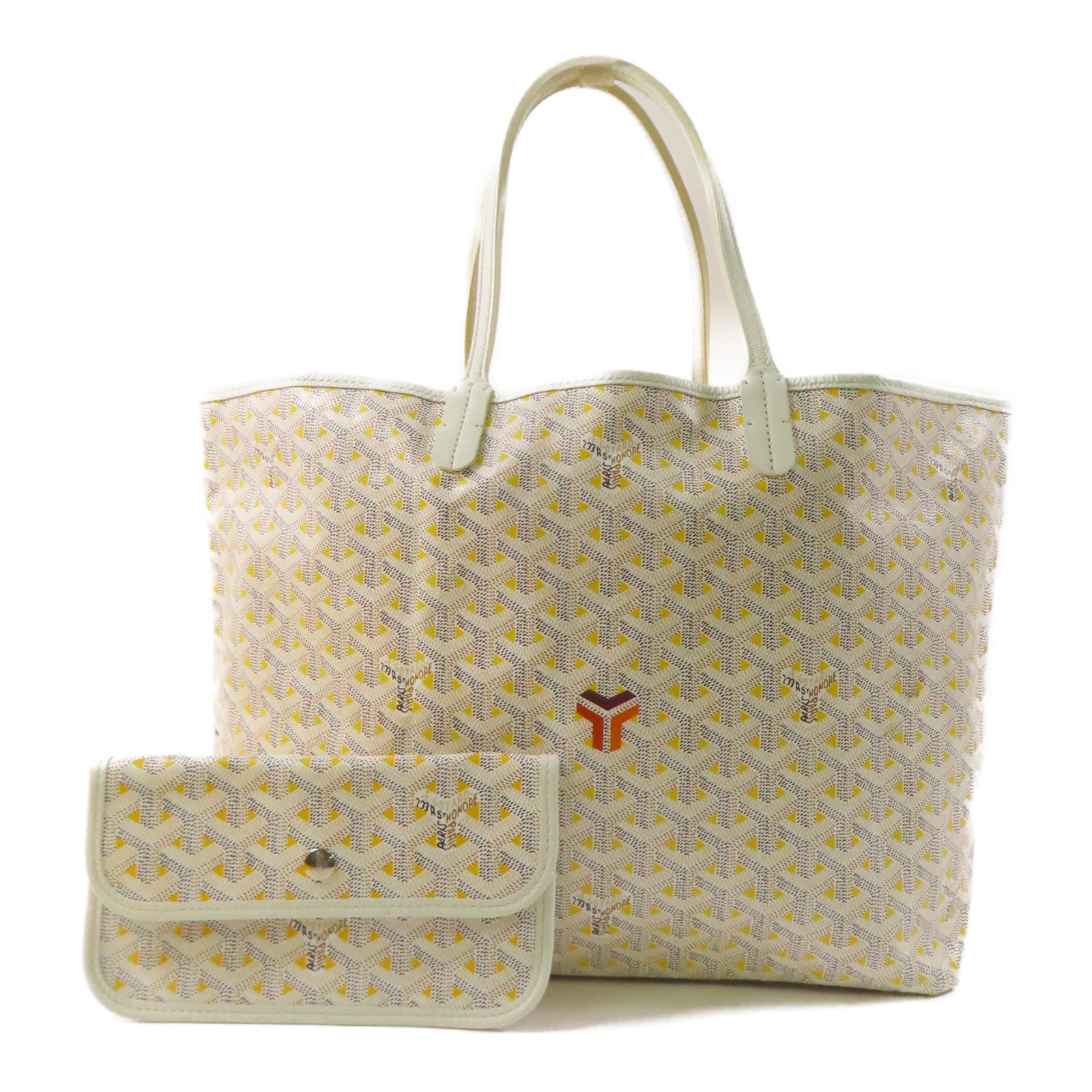 GOYARD 塗層帆布Saint Louis PM銀扣肩背袋