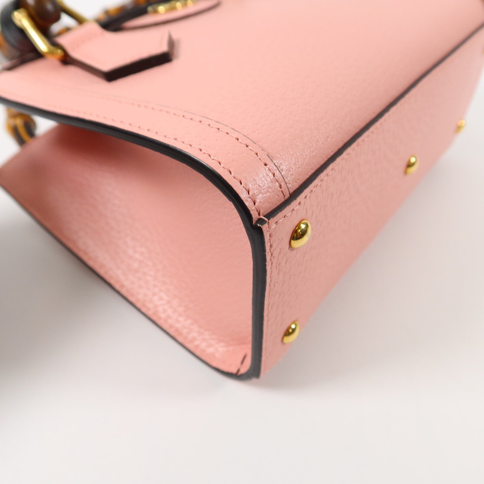 GUCCI 牛皮皮革/Bamboo Diana Small Tote手挽肩背兩用袋