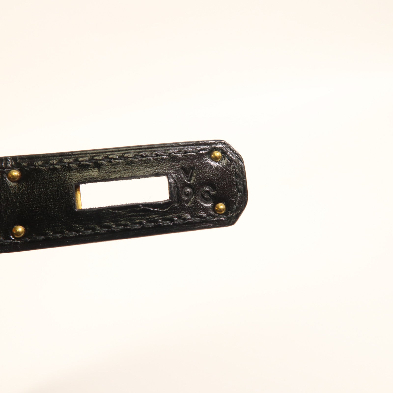 HERMES Box Calf皮革Kelly 28金扣手挽肩背兩用袋