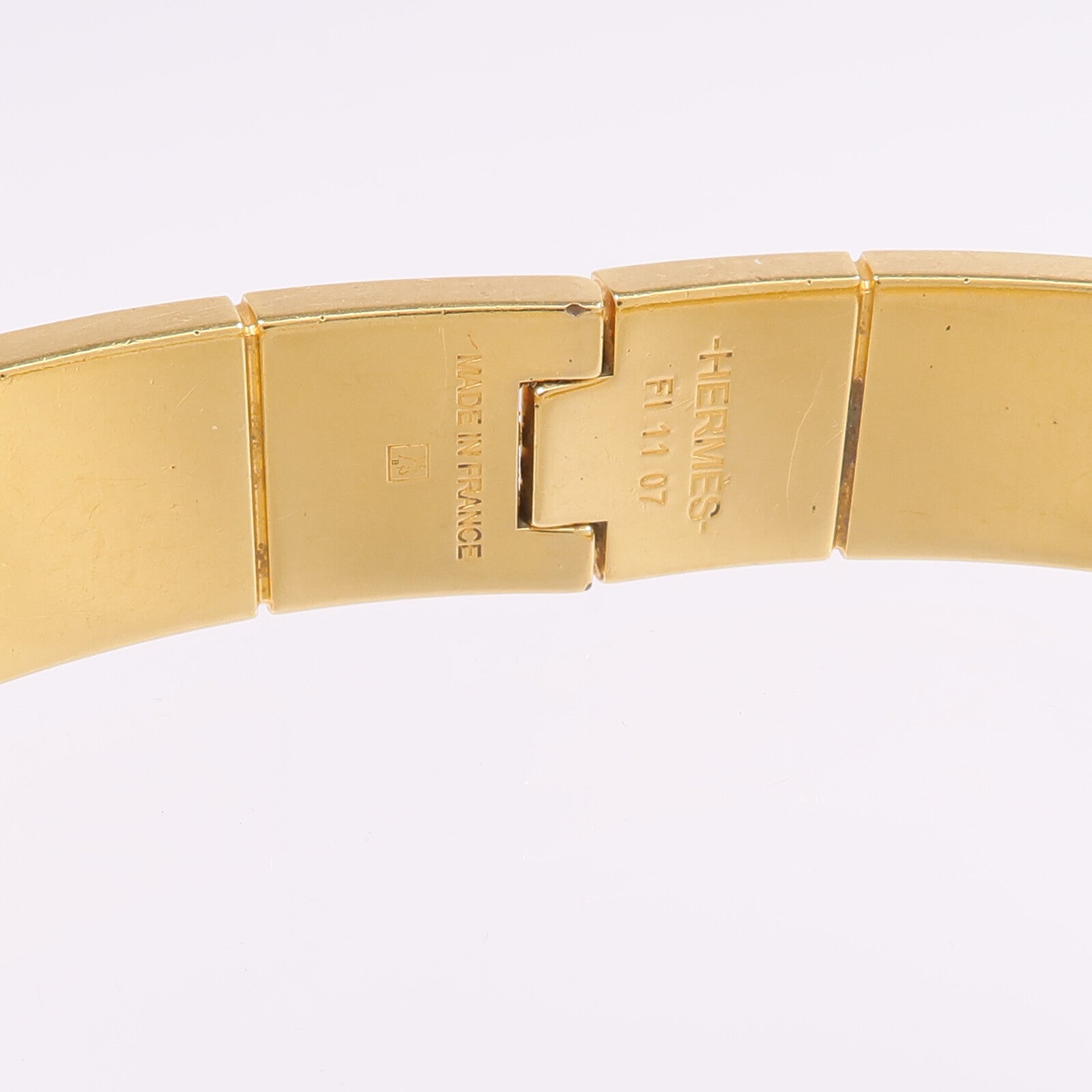 HERMES 【激減優惠】金屬/琺瑯Charniere Bracelet手鐲