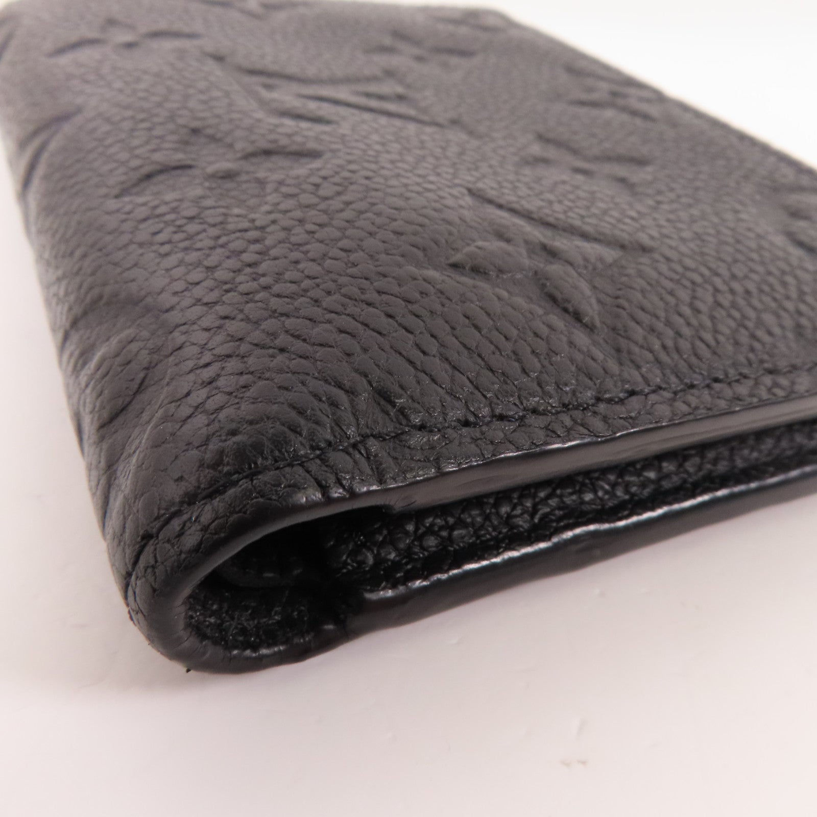 LOUIS VUITTON Monigram Empreinte Lisa金扣短錢包