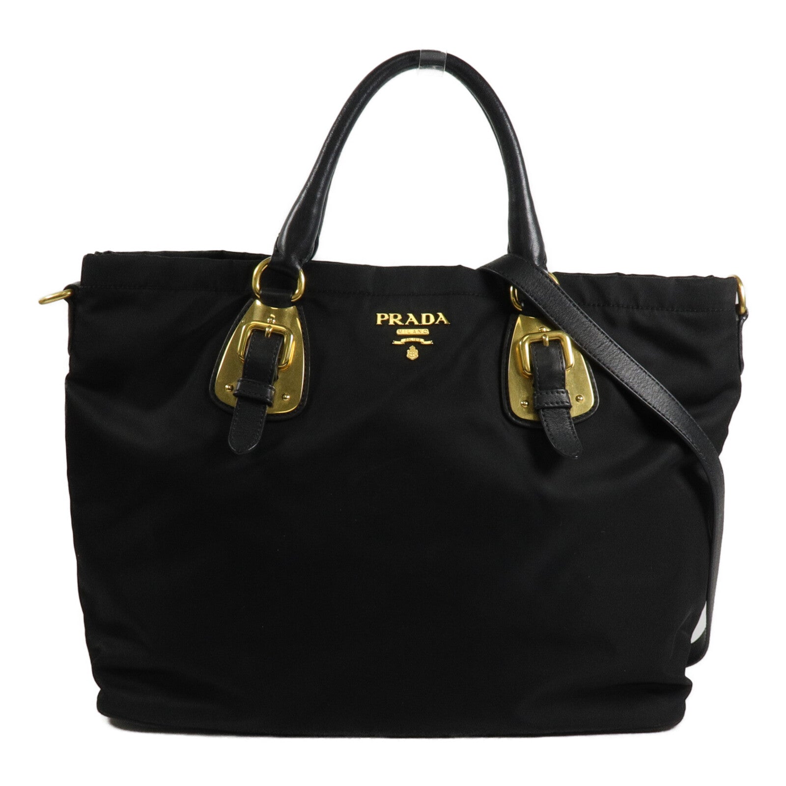 PRADA 尼龍Tessuto Gaufre 2 Way Tote手挽肩背兩用袋