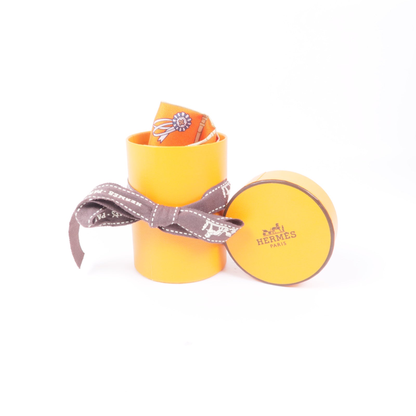 HERMES 絲質Twilly絲巾