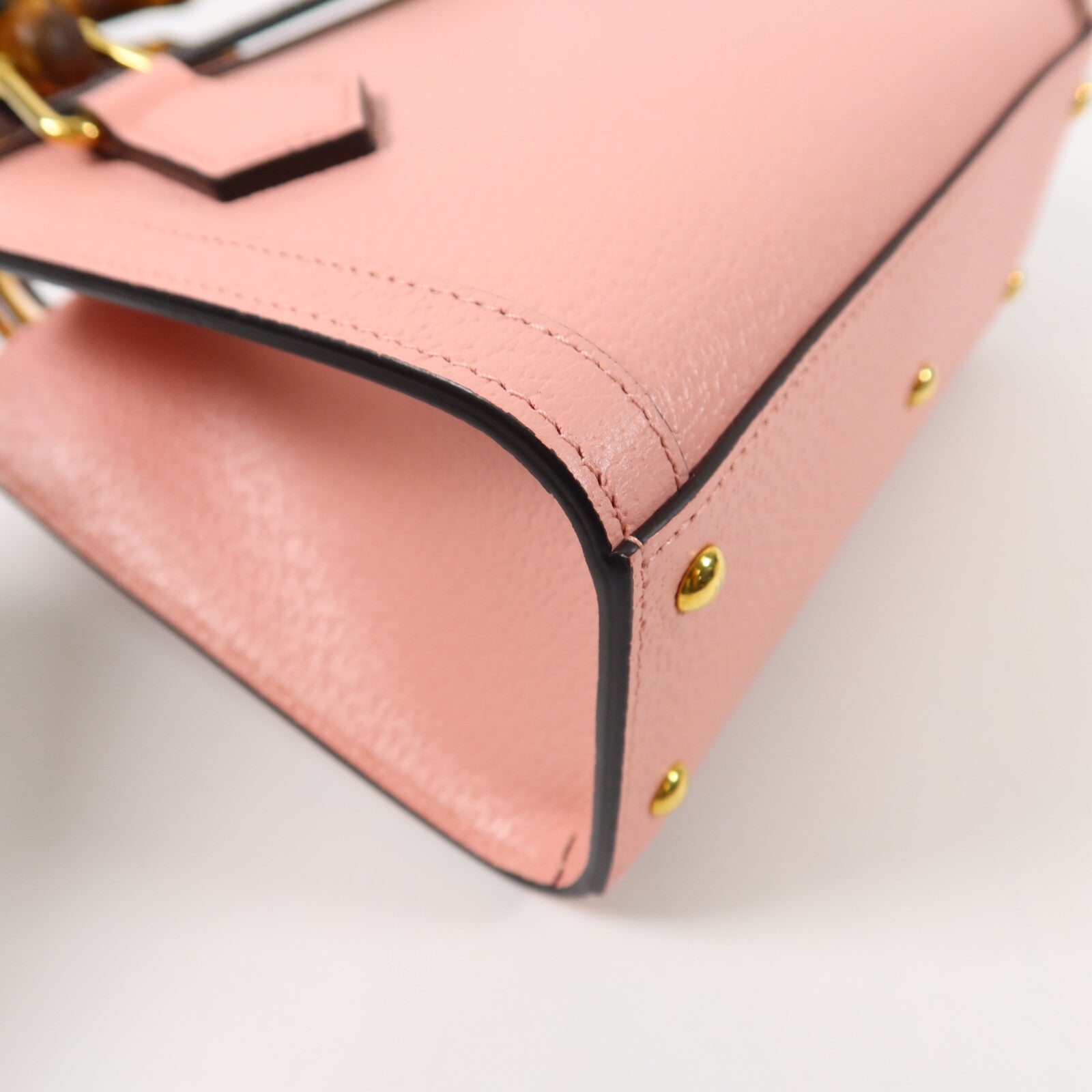 GUCCI 牛皮皮革/Bamboo Diana Small Tote手挽肩背兩用袋