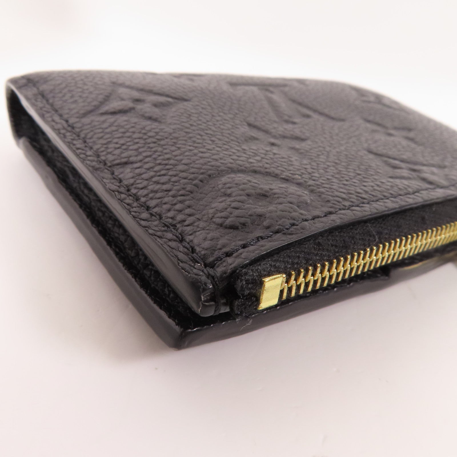 LOUIS VUITTON Monigram Empreinte Lisa金扣短錢包