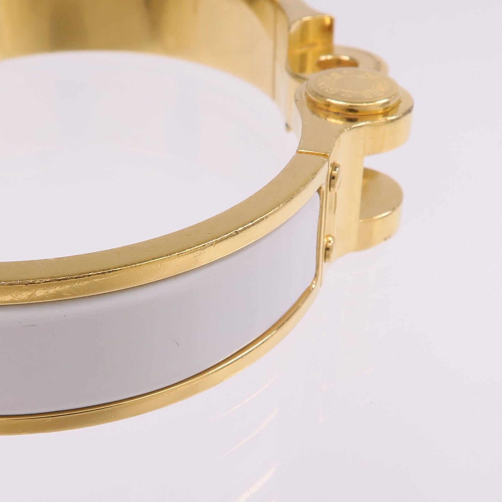 HERMES 【激減優惠】金屬/琺瑯Charniere Bracelet手鐲