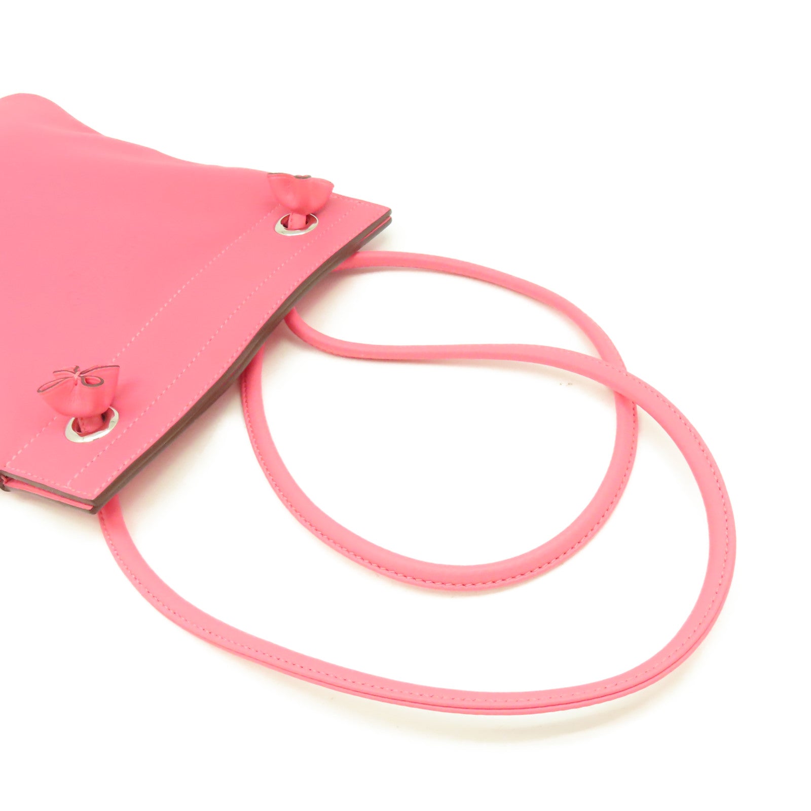 HERMES **【清倉大減價】Swift皮革Aline Shoulder Bag肩背袋Rose Azalee玫瑰杜鵑粉色
