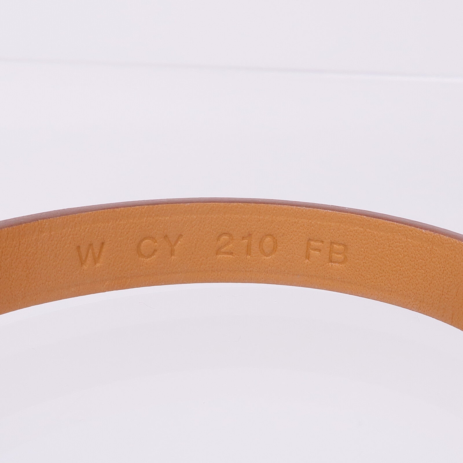 HERMES Swift皮革Rivale Mini Bracelet金扣手帶