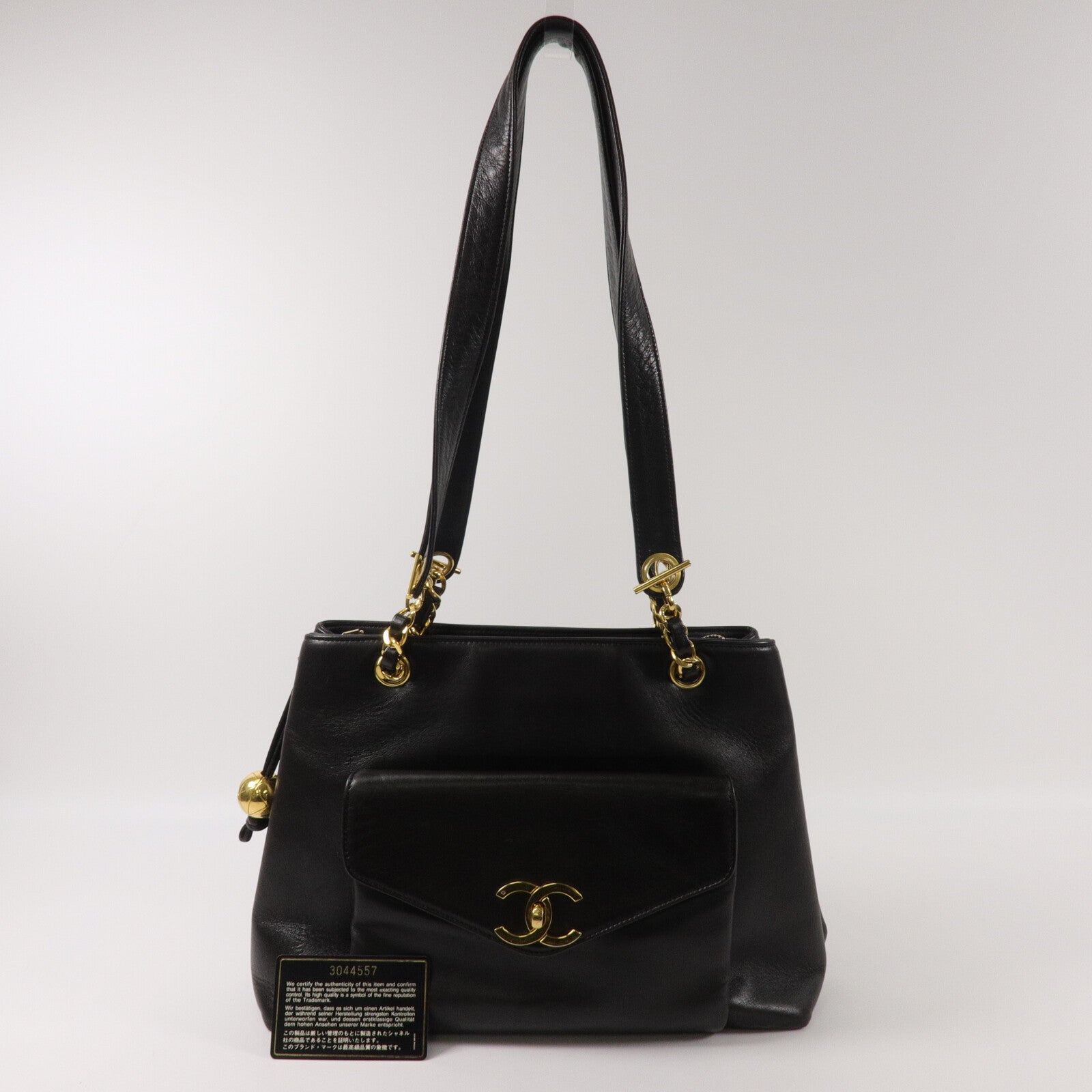 CHANEL 羊皮皮革Vintage Tote手挽袋