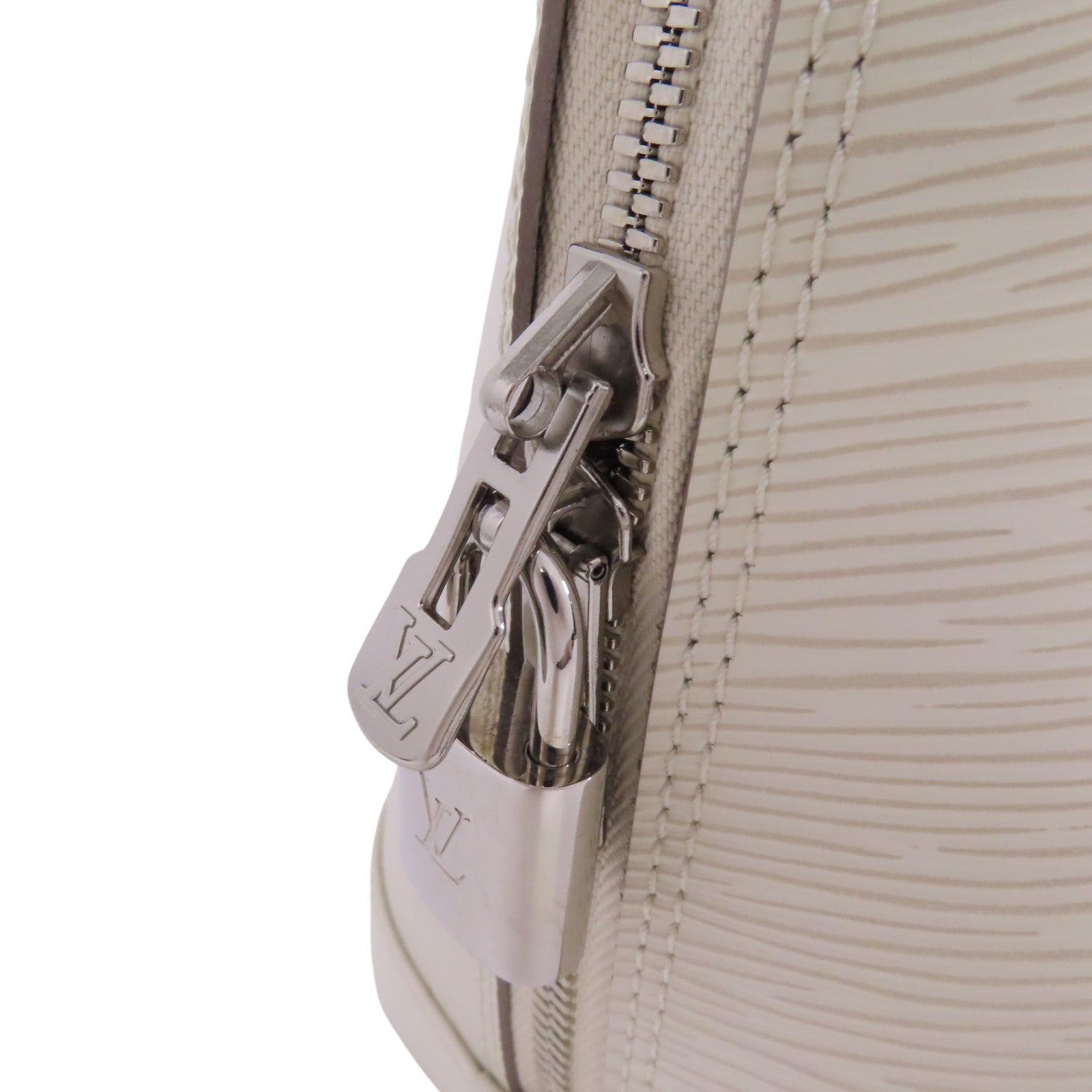 LOUIS VUITTON Epi Alma MM銀扣手挽肩背兩用袋