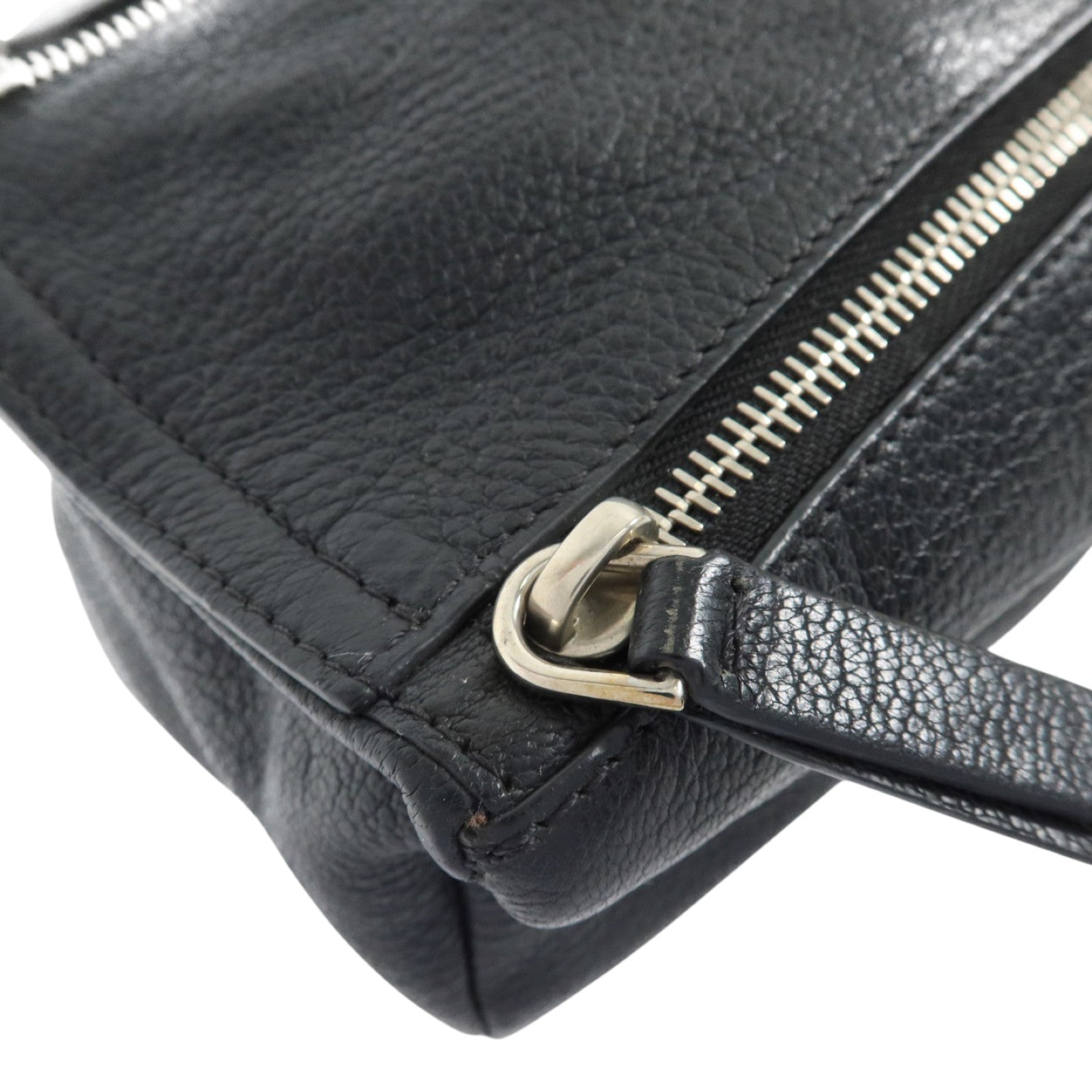 GIVENCHY 牛皮皮革Pandora Wristlet Pouch銀扣手拿包