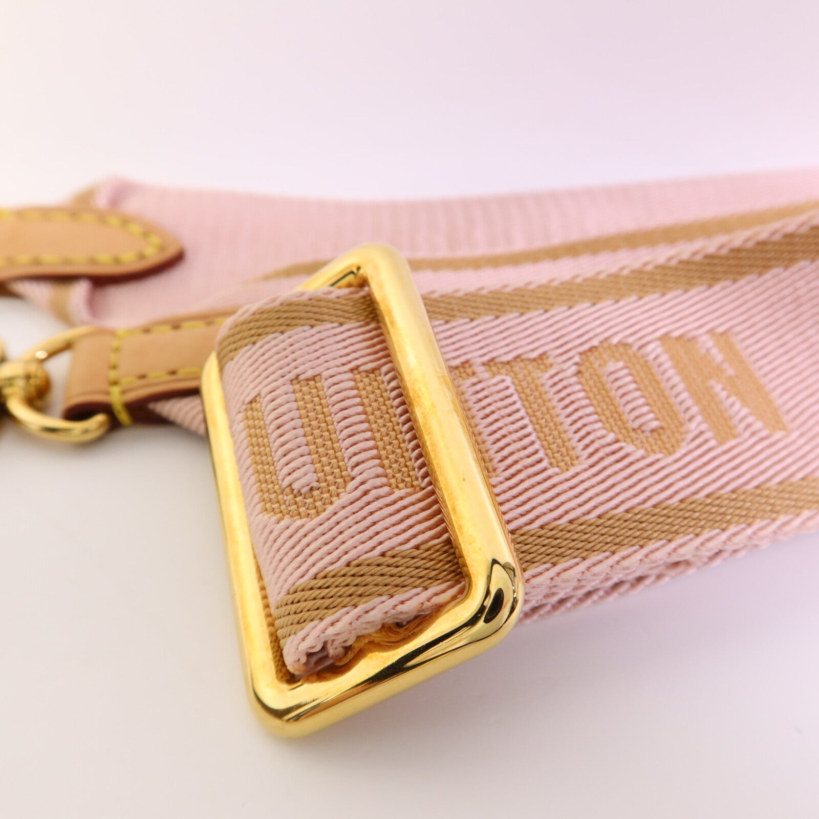 LOUIS VUITTON Monogram Multi Pochette Accessoires金扣手挽肩背兩用袋棕色