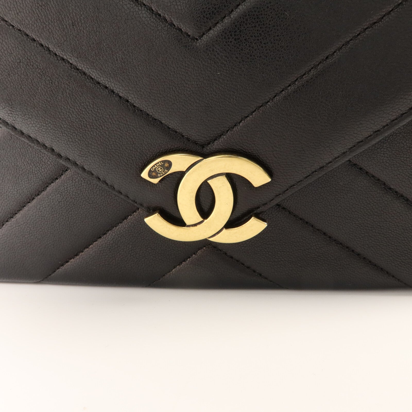 CHANEL 羊皮皮革Chain Shoulder鏈帶肩背袋