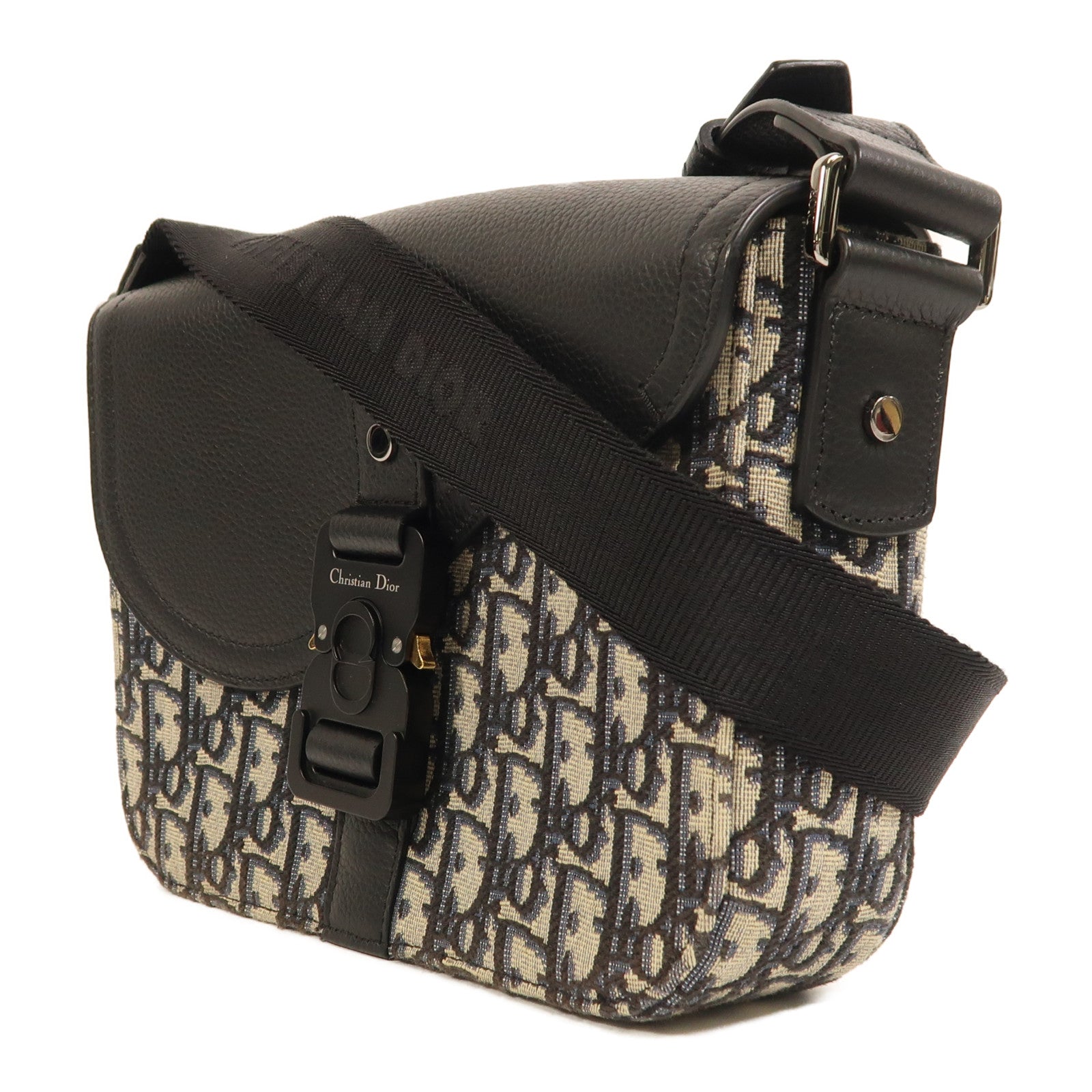 Dior 帆布Saddle肩背袋