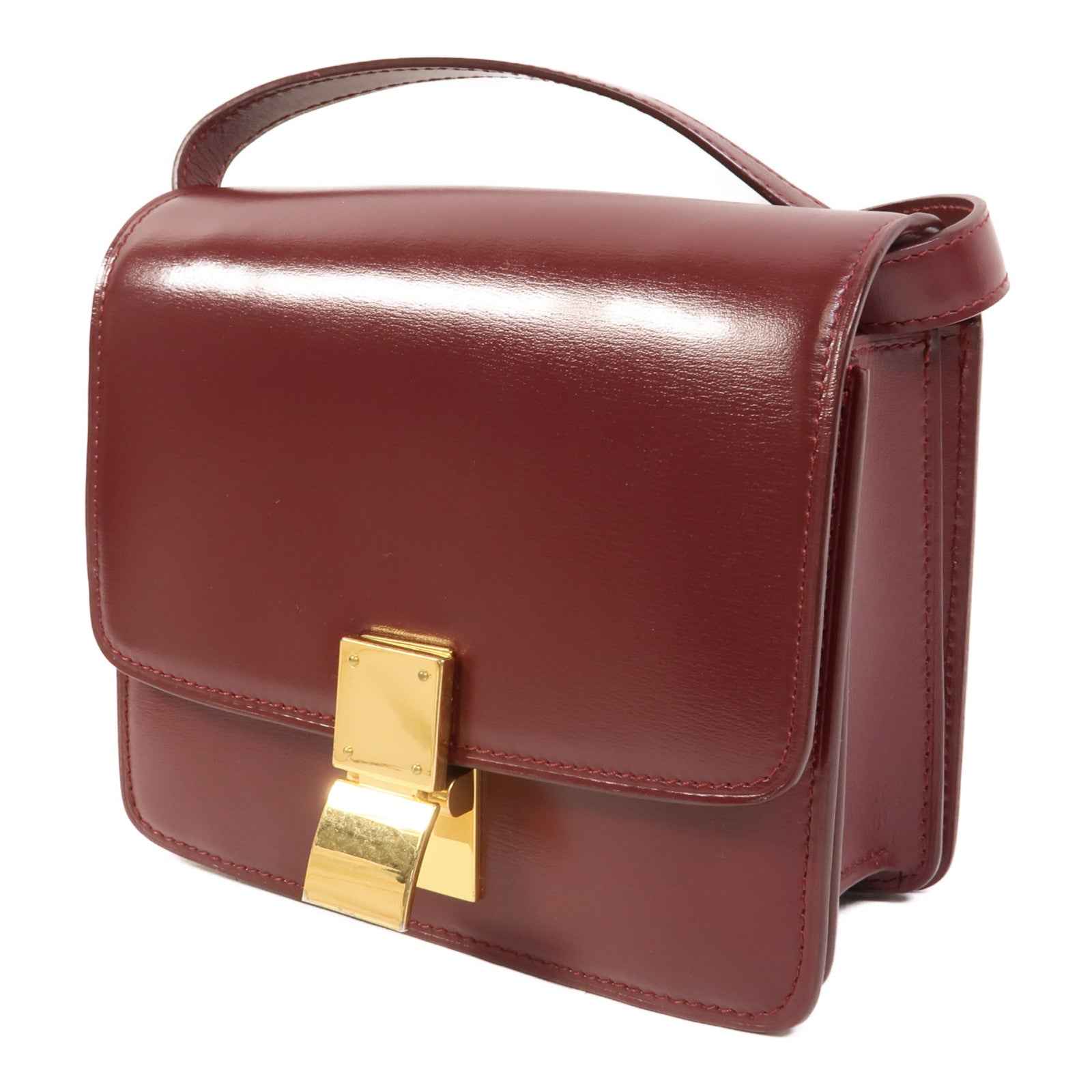CELINE 牛皮皮革Classic Box Small肩背袋