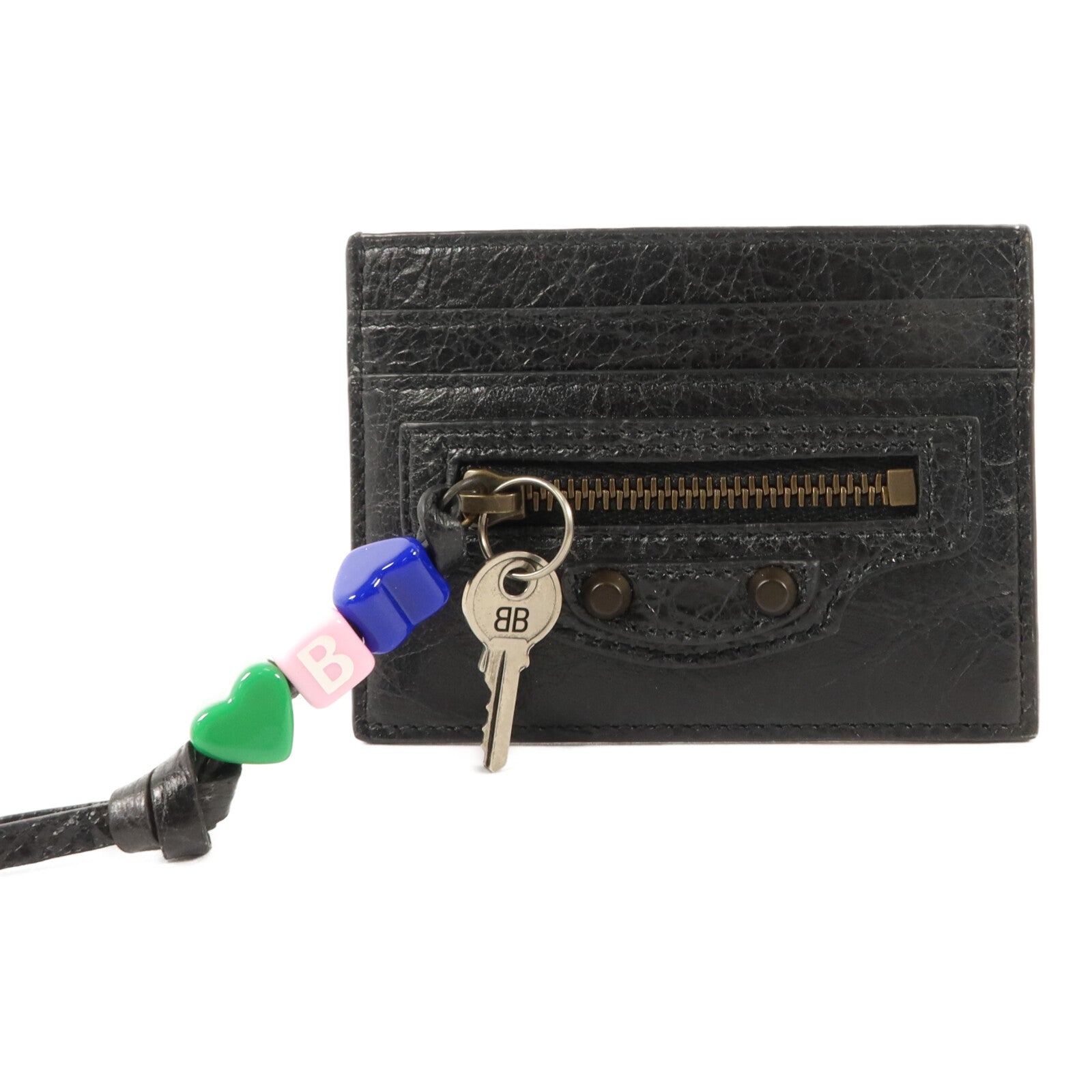 BALENCIAGA 羊皮皮革City Card Holder卡片套