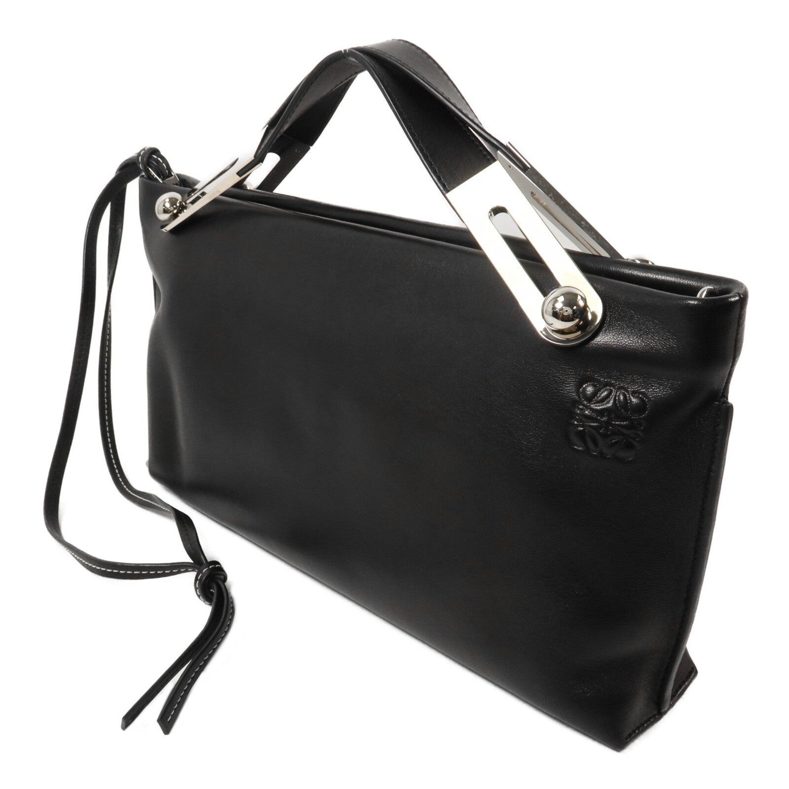LOEWE 牛皮皮革Missy手挽肩背兩用袋