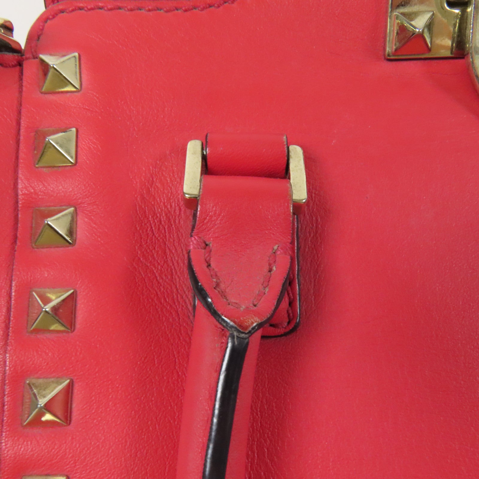 Valentino 牛皮皮革2way Shoulder Bag金扣手挽肩背兩用袋