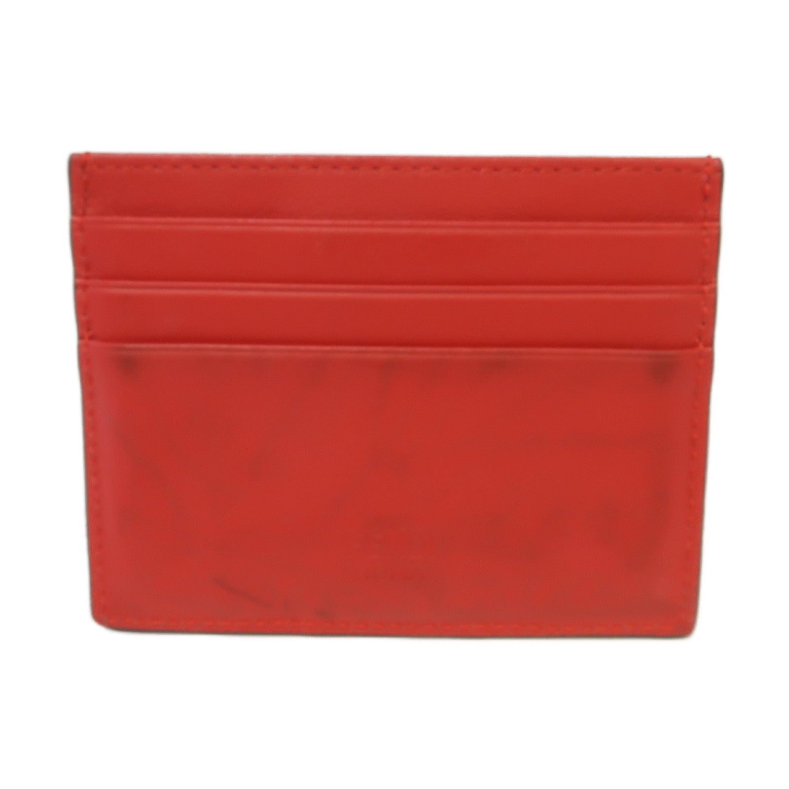FENDI 牛皮皮革Card Case卡片套紅色