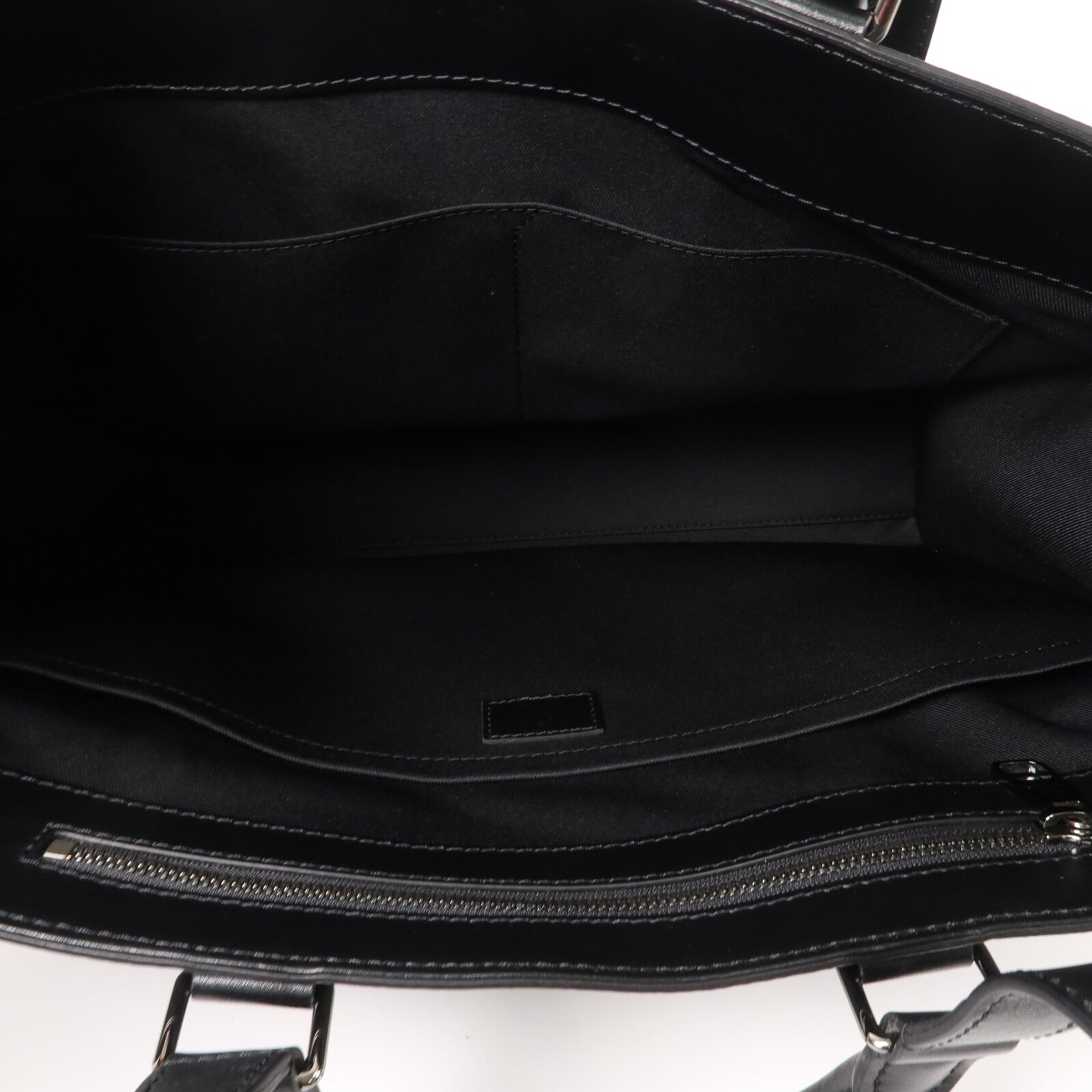 LOUIS VUITTON Monogram Eclipse Sac Plat 24H手挽肩背兩用袋