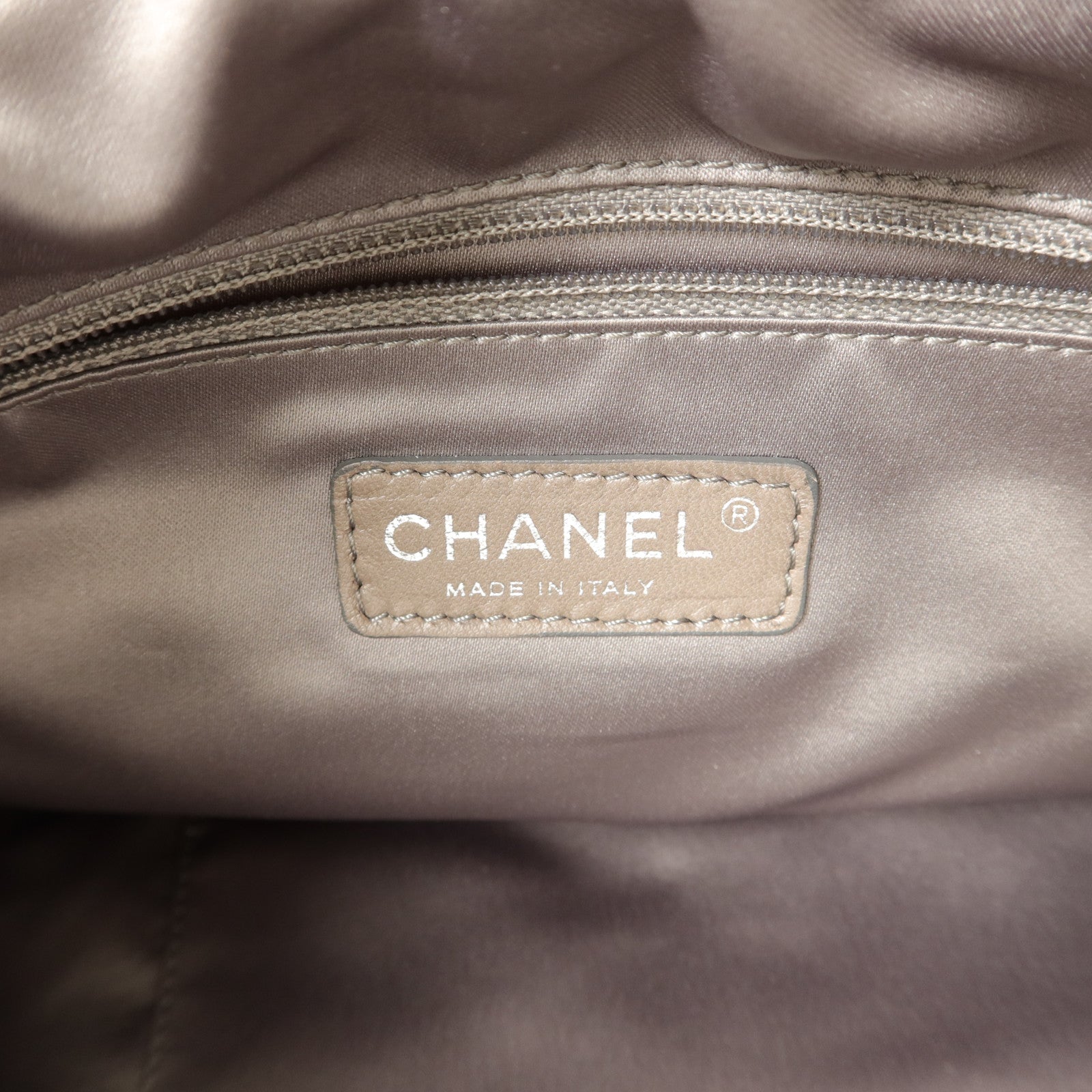 CHANEL Vinyl/Mohair CC Bonbons Tote手挽袋