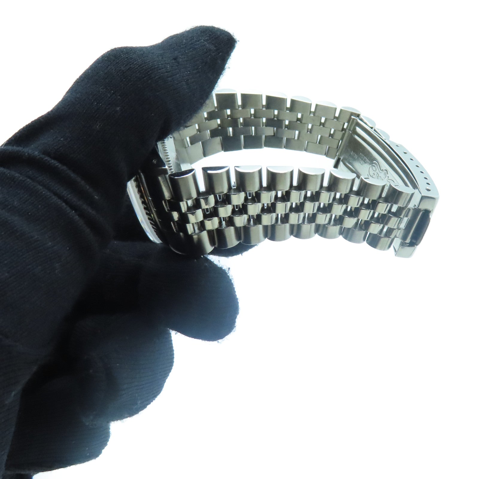 ROLEX Datejust不鏽鋼手錶自動機芯銀色
