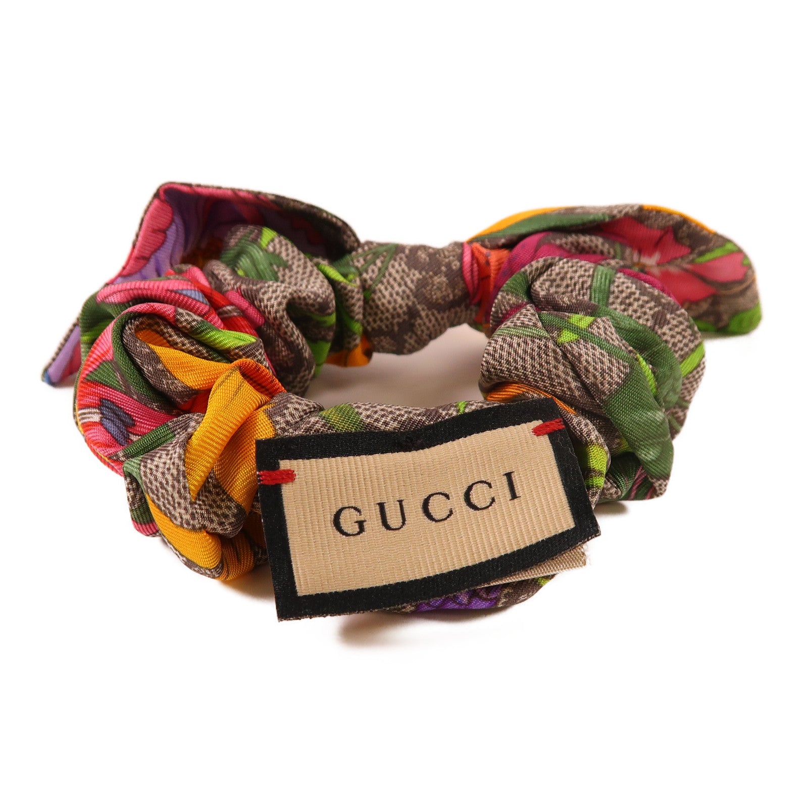 GUCCI 絲質Hair Scrunchy髮圈