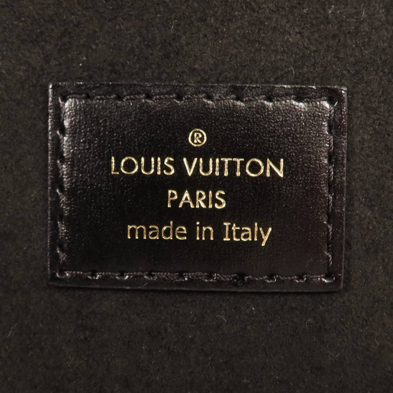 LOUIS VUITTON Monogram Reverse Vanity PM金扣手挽肩背兩用袋棕色