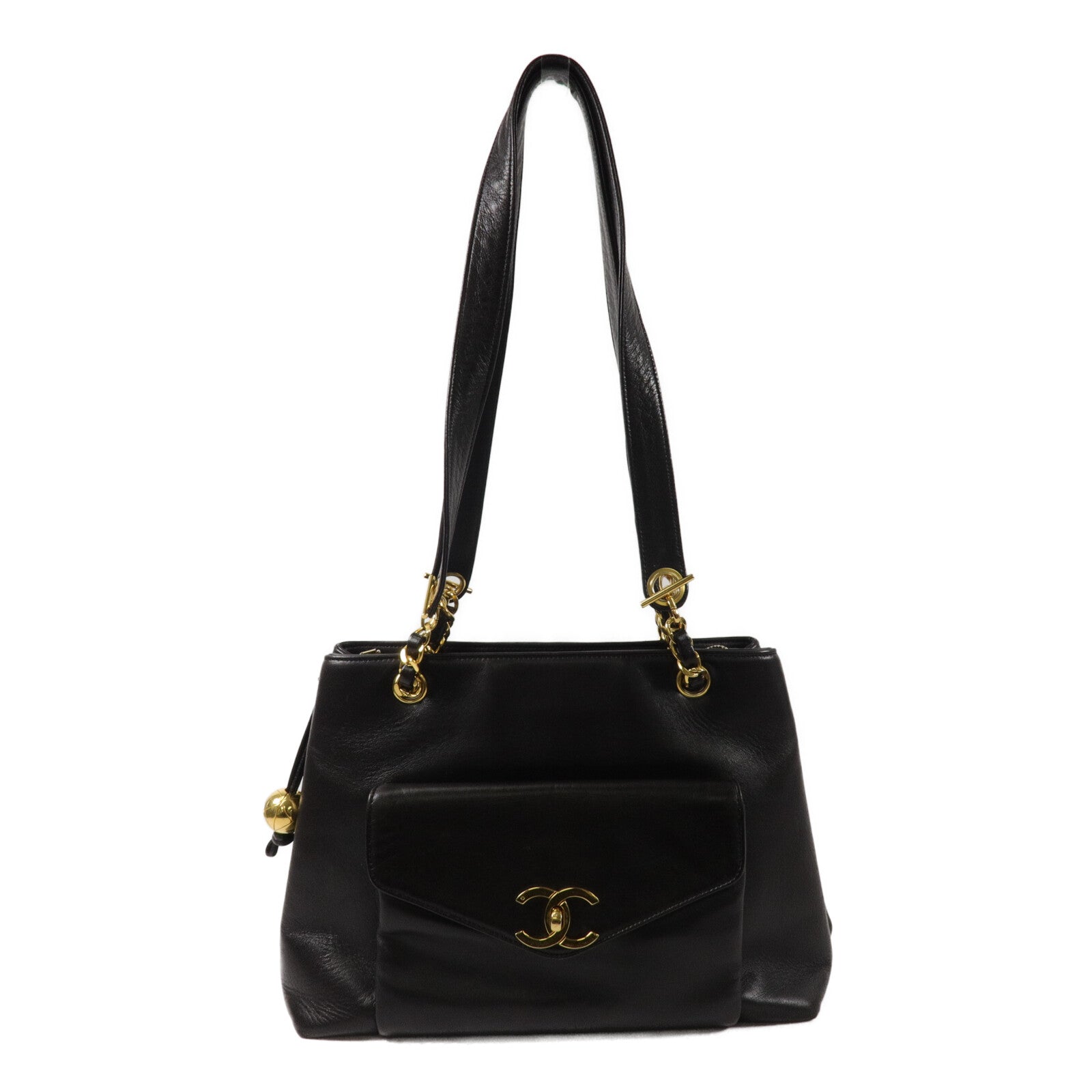 CHANEL 羊皮皮革Vintage Tote手挽袋