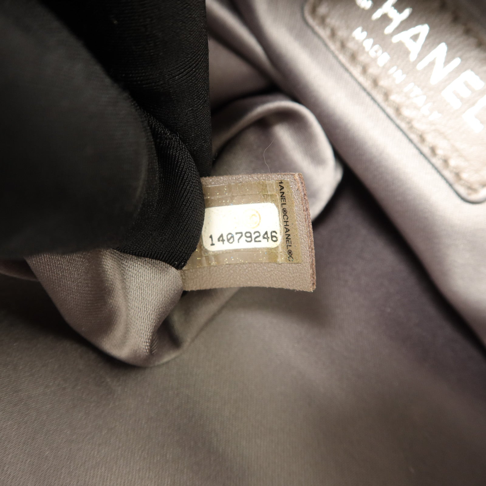 CHANEL Vinyl/Mohair CC Bonbons Tote手挽袋