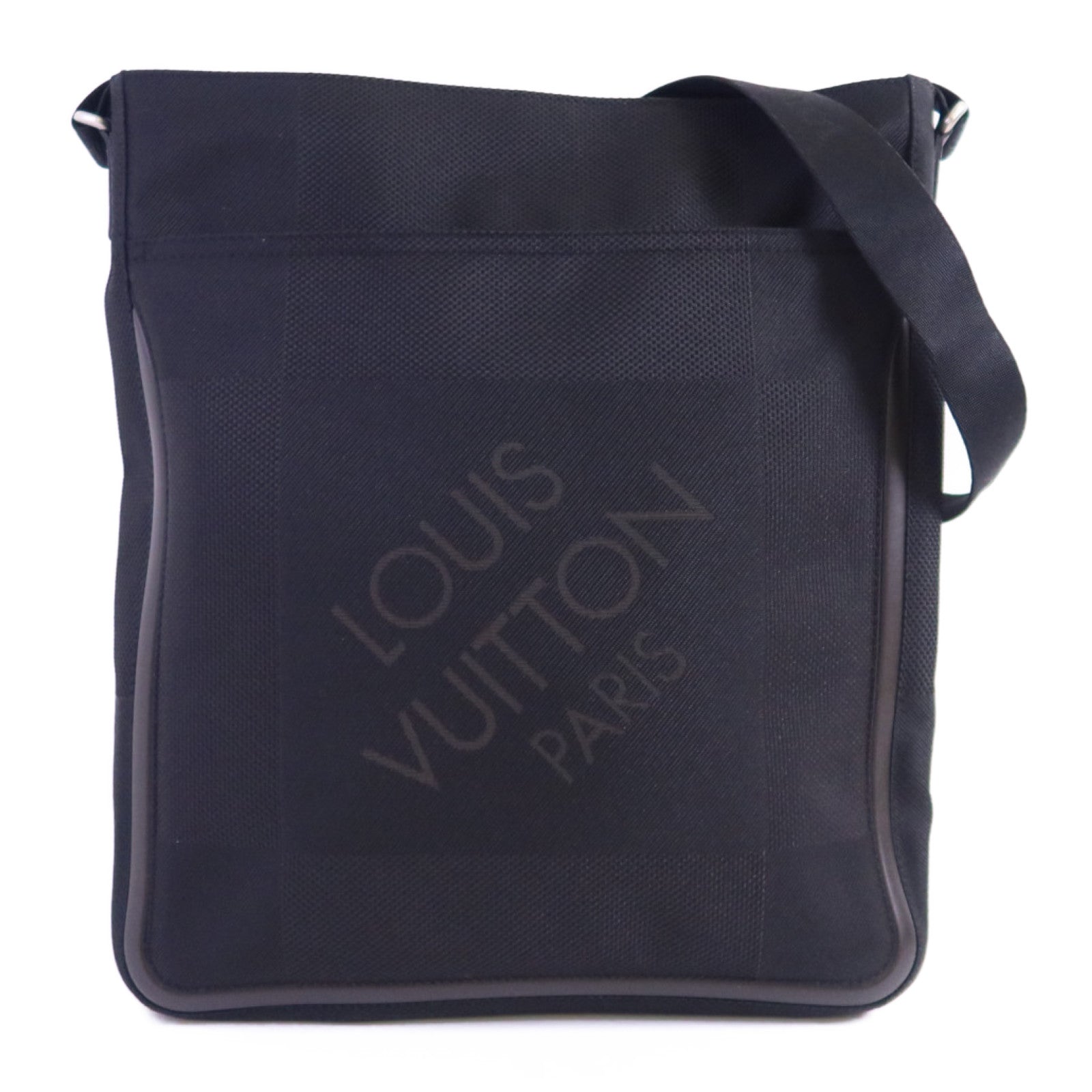 LOUIS VUITTON Damier Geant Companion銀扣肩背袋