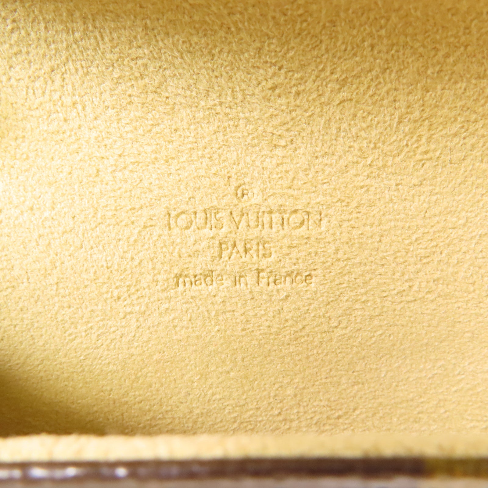 LOUIS VUITTON Monogram Pochette Florentine XS金扣腰包棕色