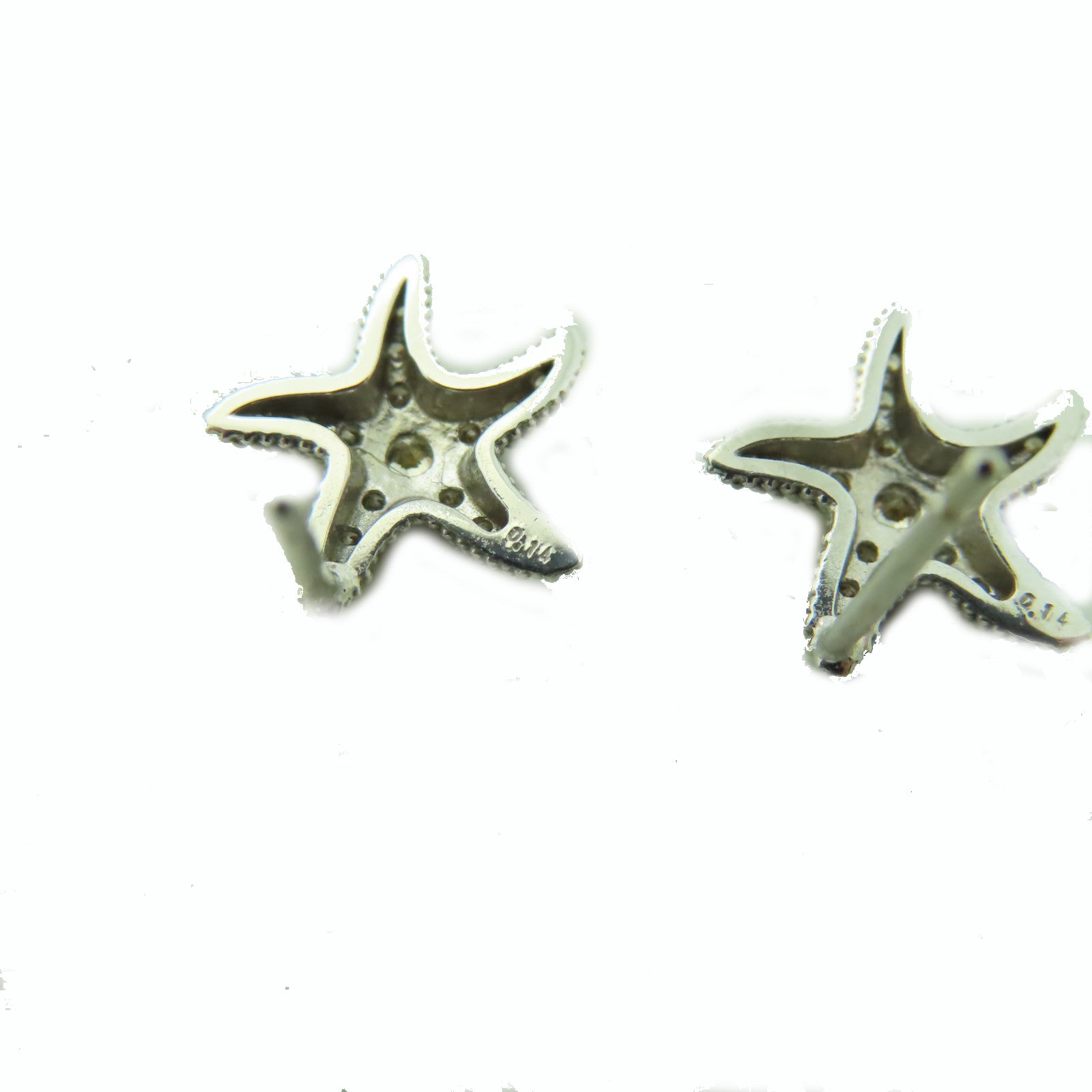 JEWELRY 【激減優惠】18K白金Diamond Earrings0.280ct鑽石耳環
