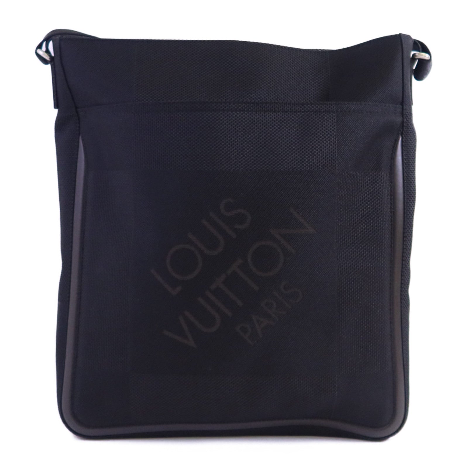 LOUIS VUITTON Damier Geant Companion銀扣肩背袋