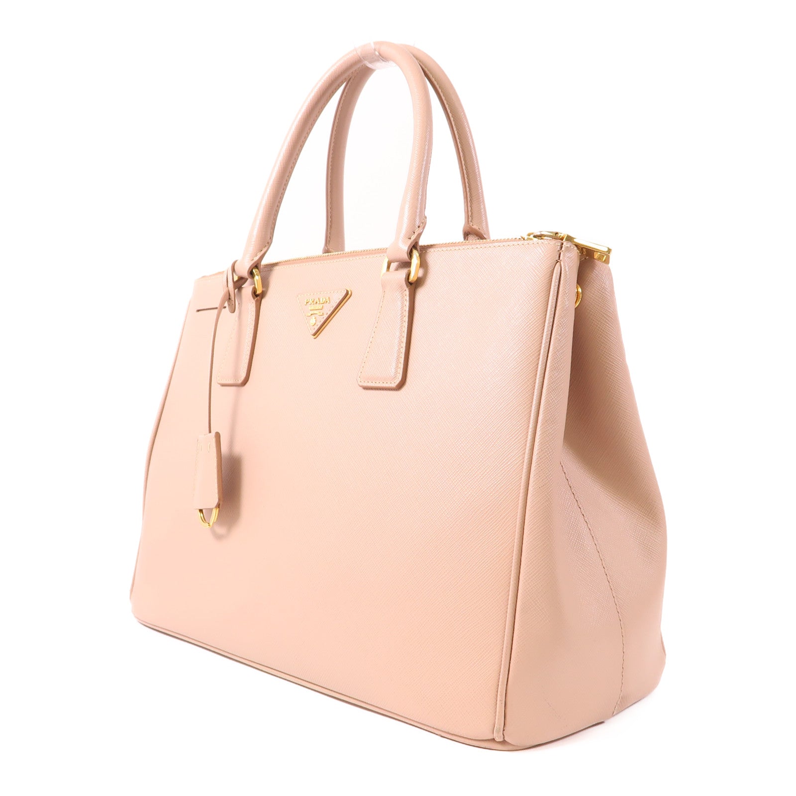 PRADA 牛皮皮革2 Way Shoulder Bag金扣手挽肩背兩用袋