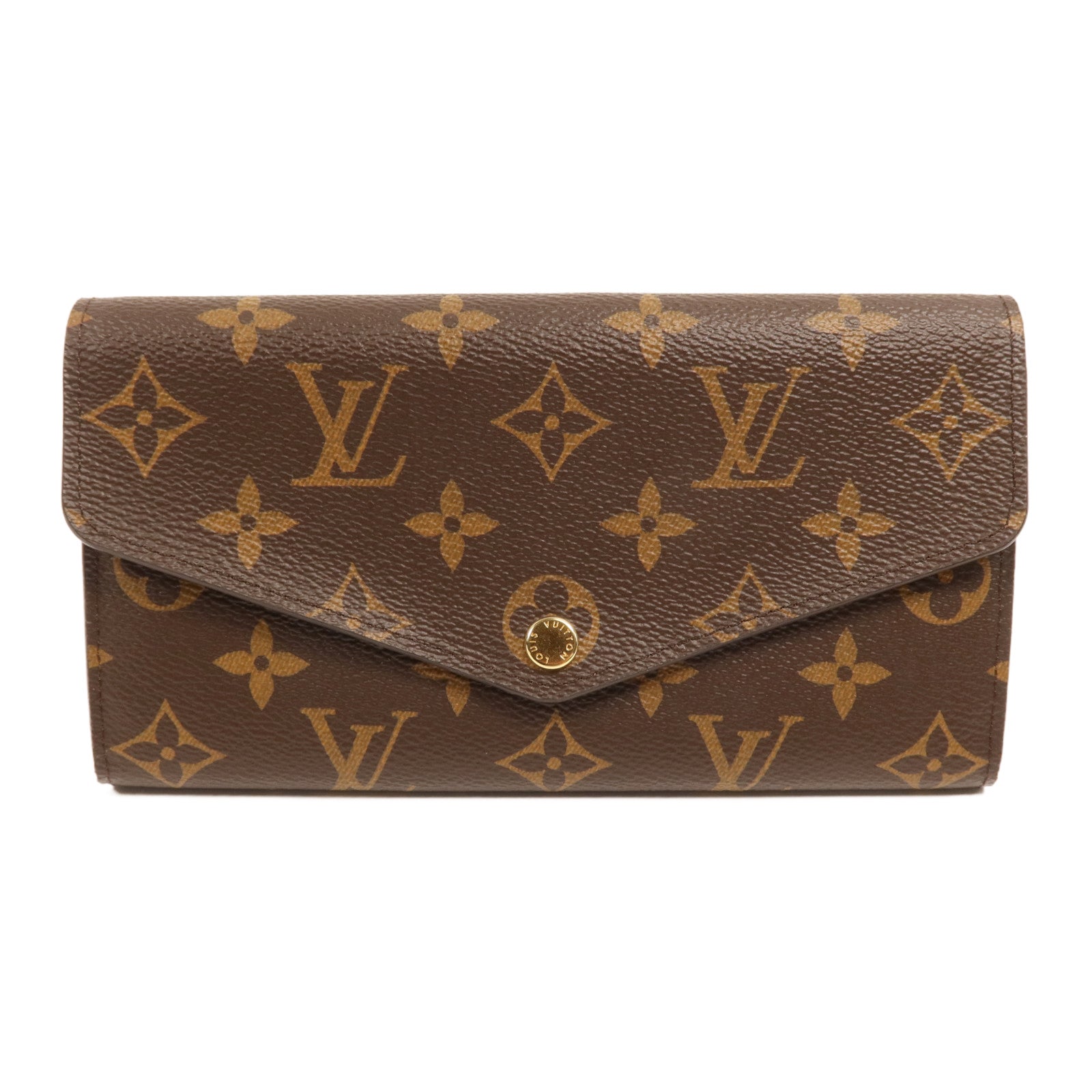 LOUIS VUITTON Monogram Portefeuille Sara金扣長錢包