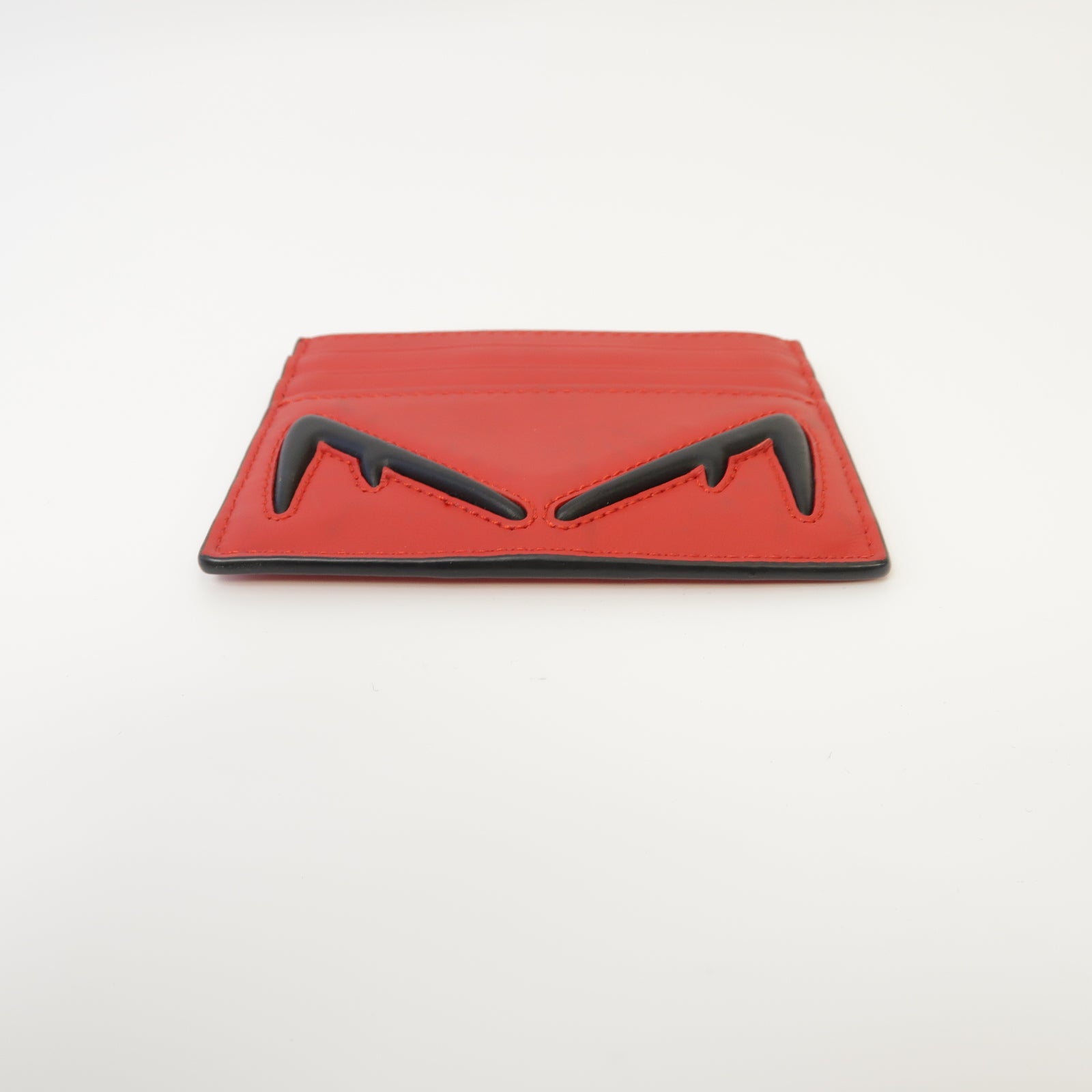 FENDI 牛皮皮革Card Case卡片套紅色