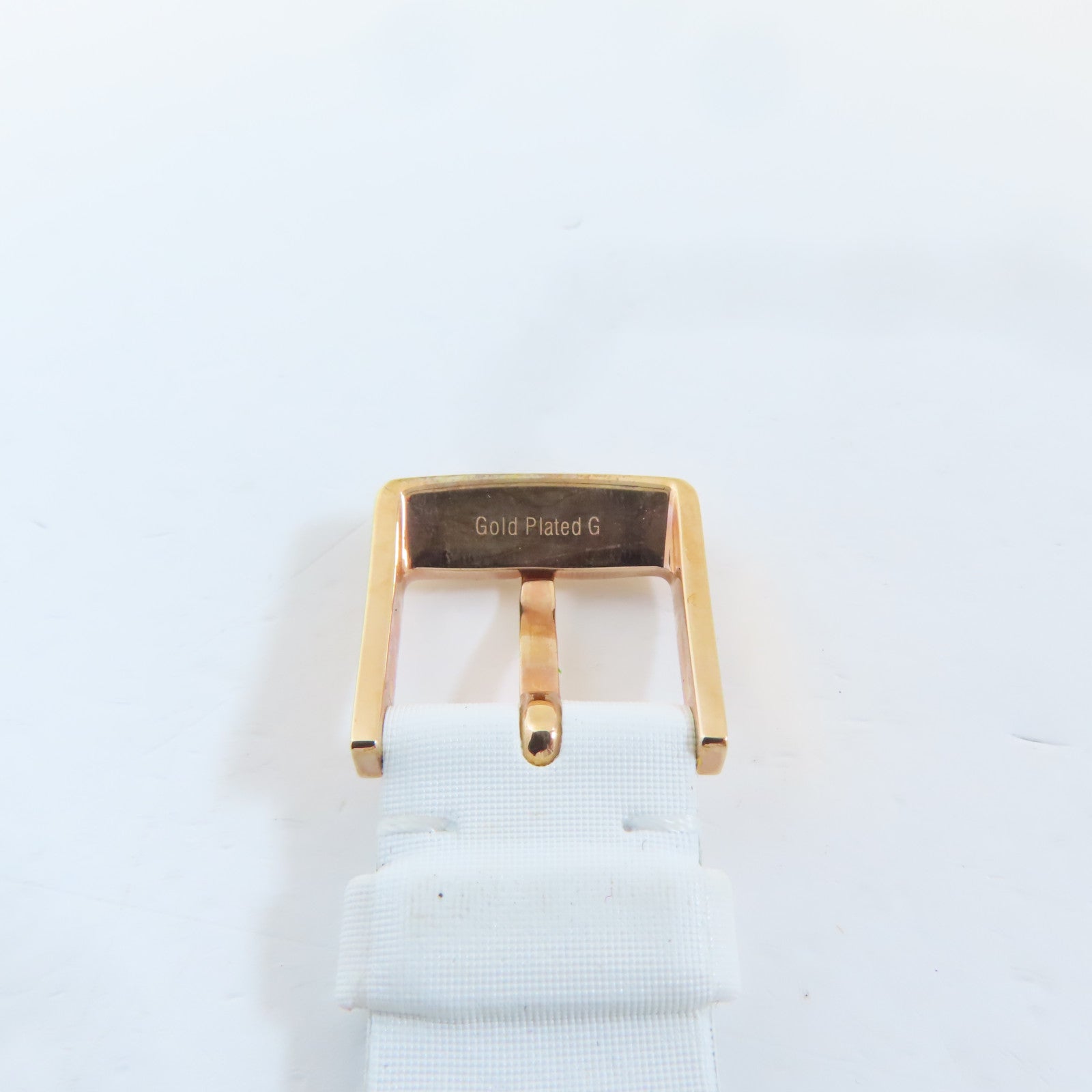 PIAGET Possession 18K玫瑰金/鑽石手錶石英機芯白色/金色