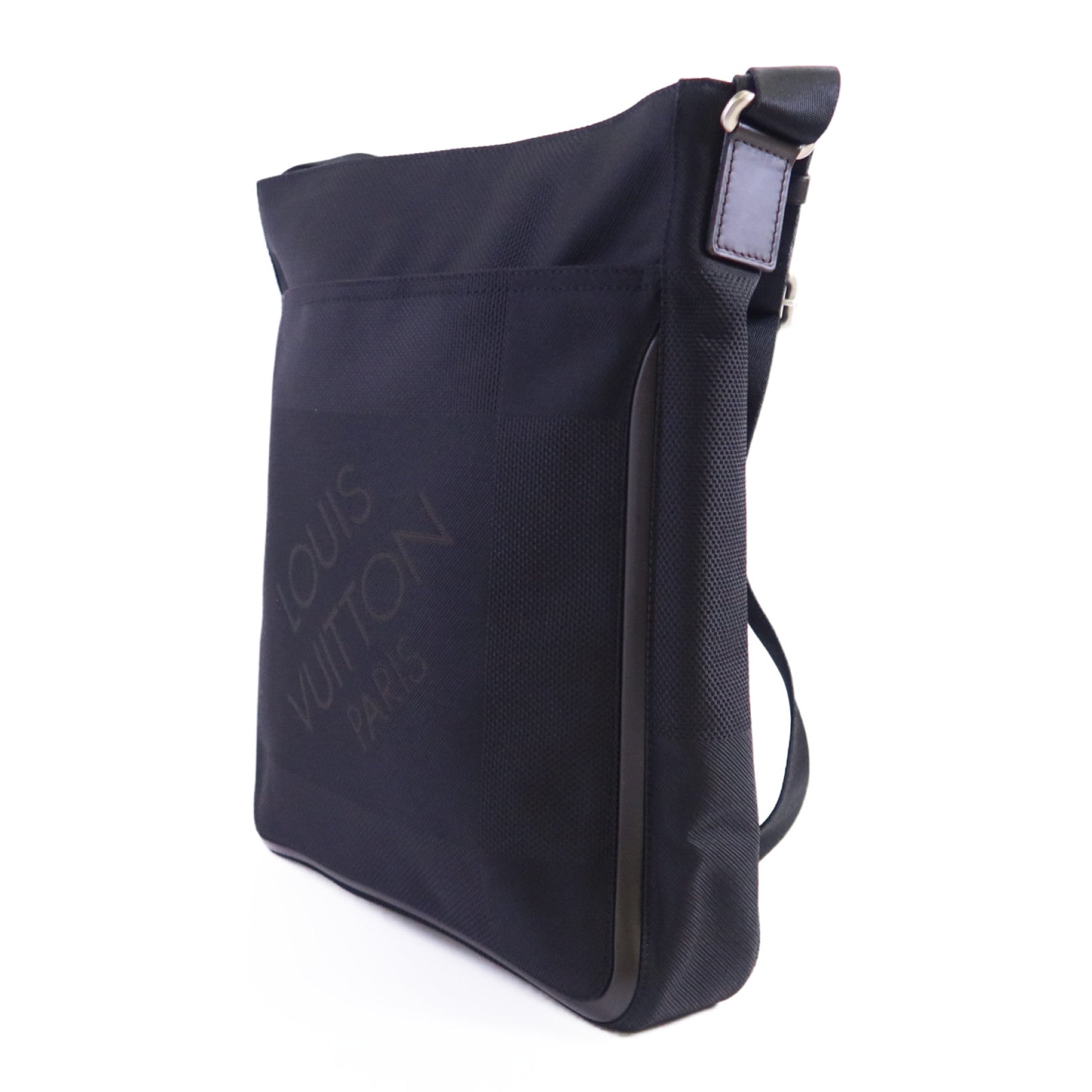 LOUIS VUITTON Damier Geant Companion銀扣肩背袋