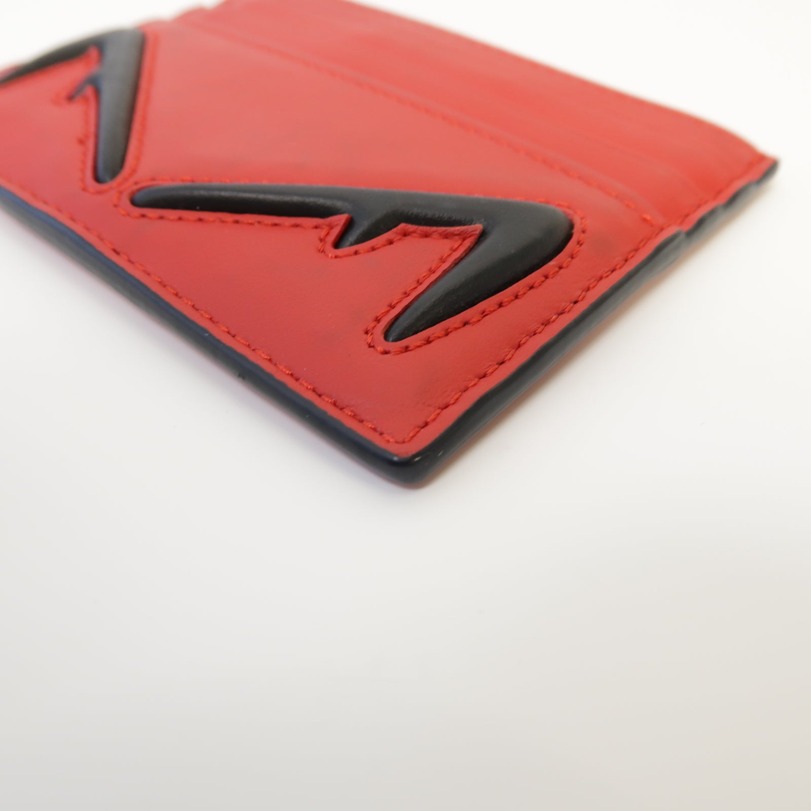 FENDI 牛皮皮革Card Case卡片套紅色