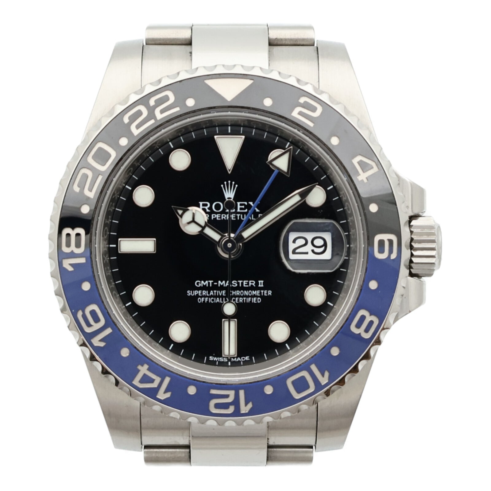 ROLEX GMT MasterⅡ 116710BLNR