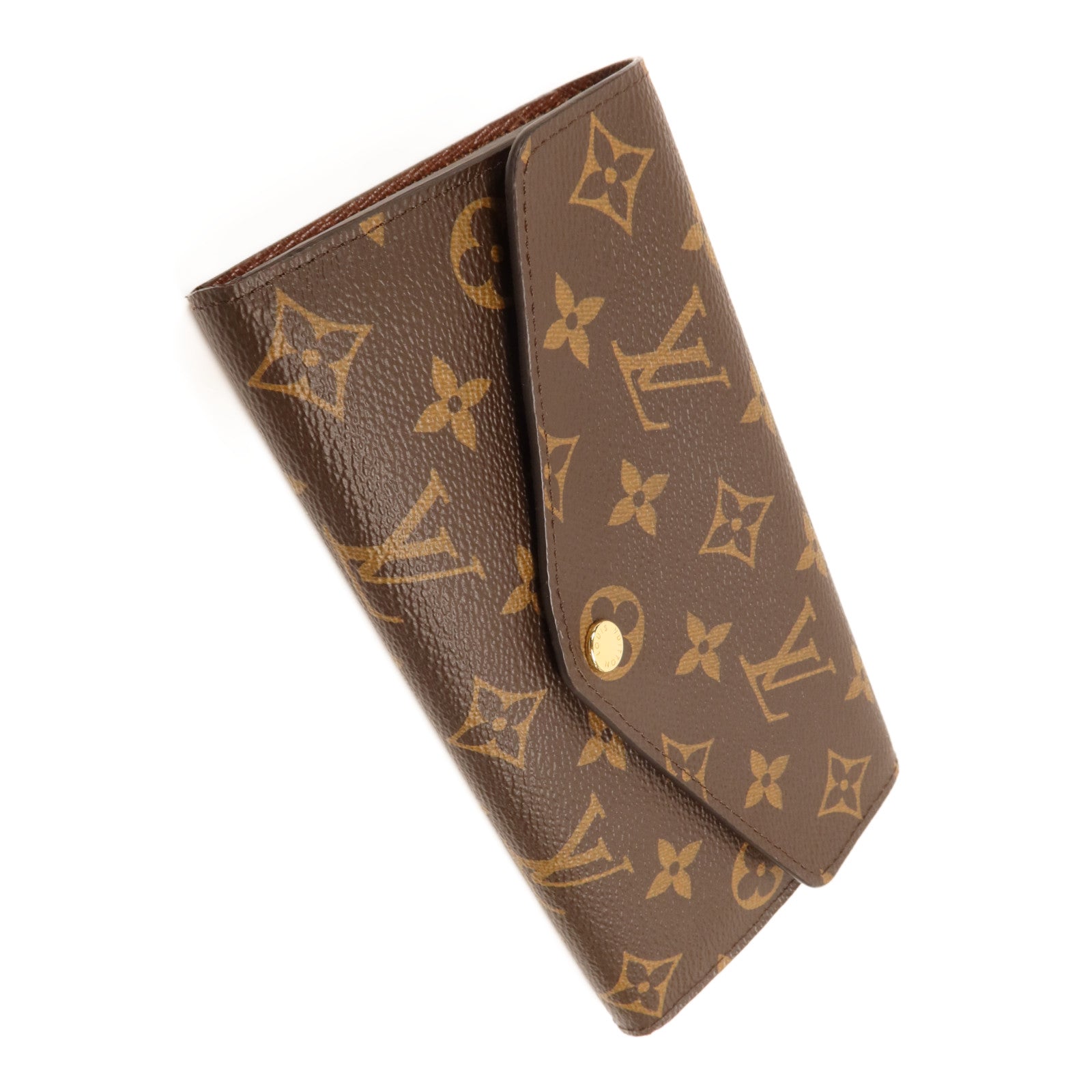 LOUIS VUITTON Monogram Portefeuille Sara金扣長錢包