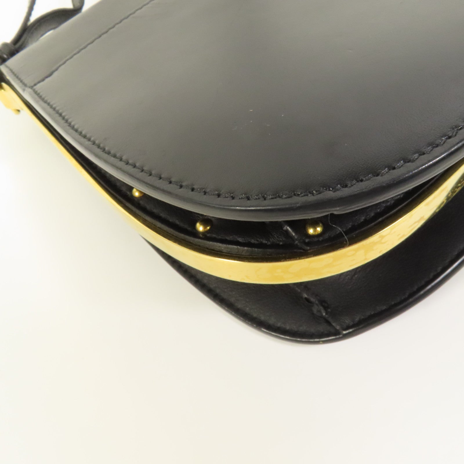 Dior 牛皮皮革Bobby Frame金扣肩背袋