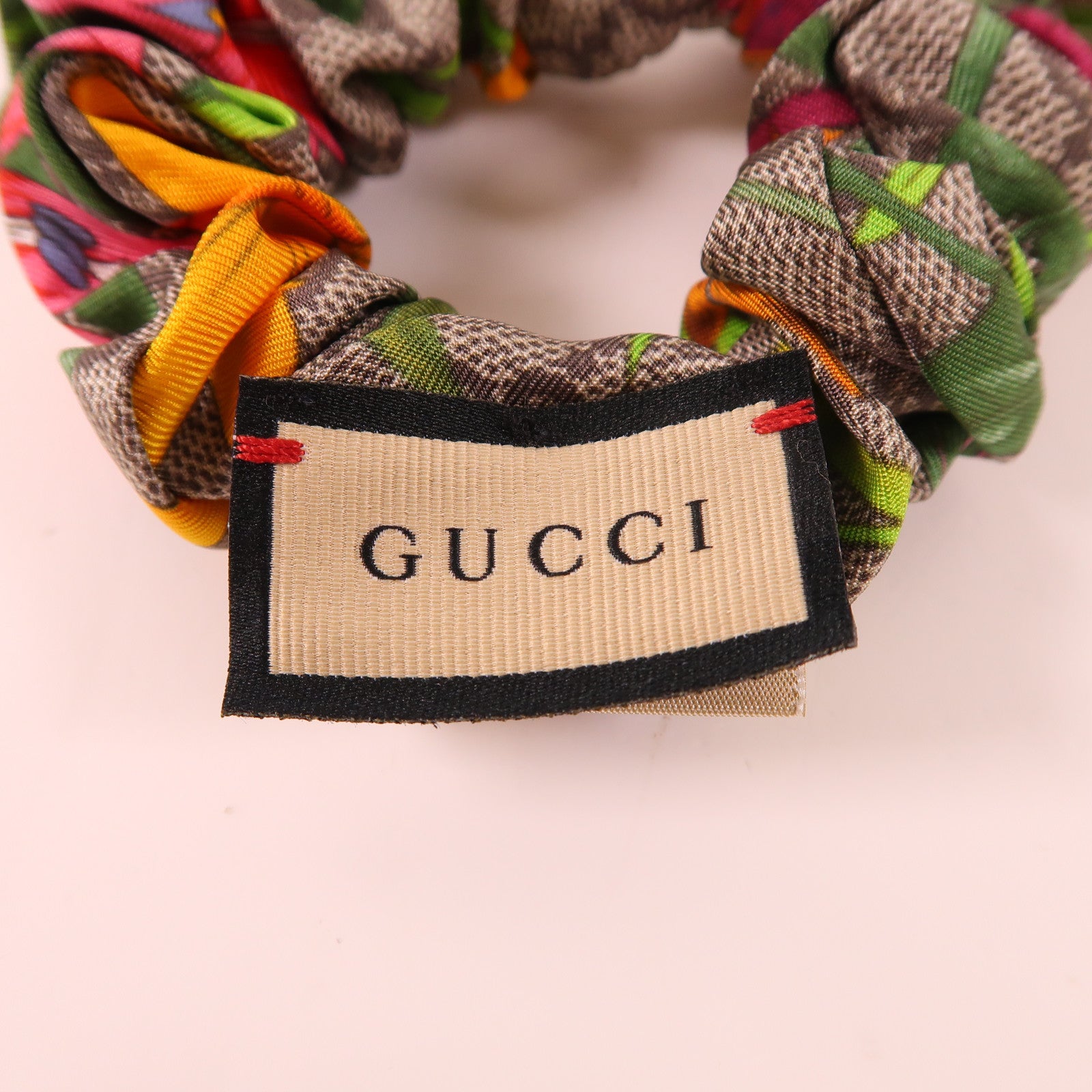 GUCCI 絲質Hair Scrunchy髮圈
