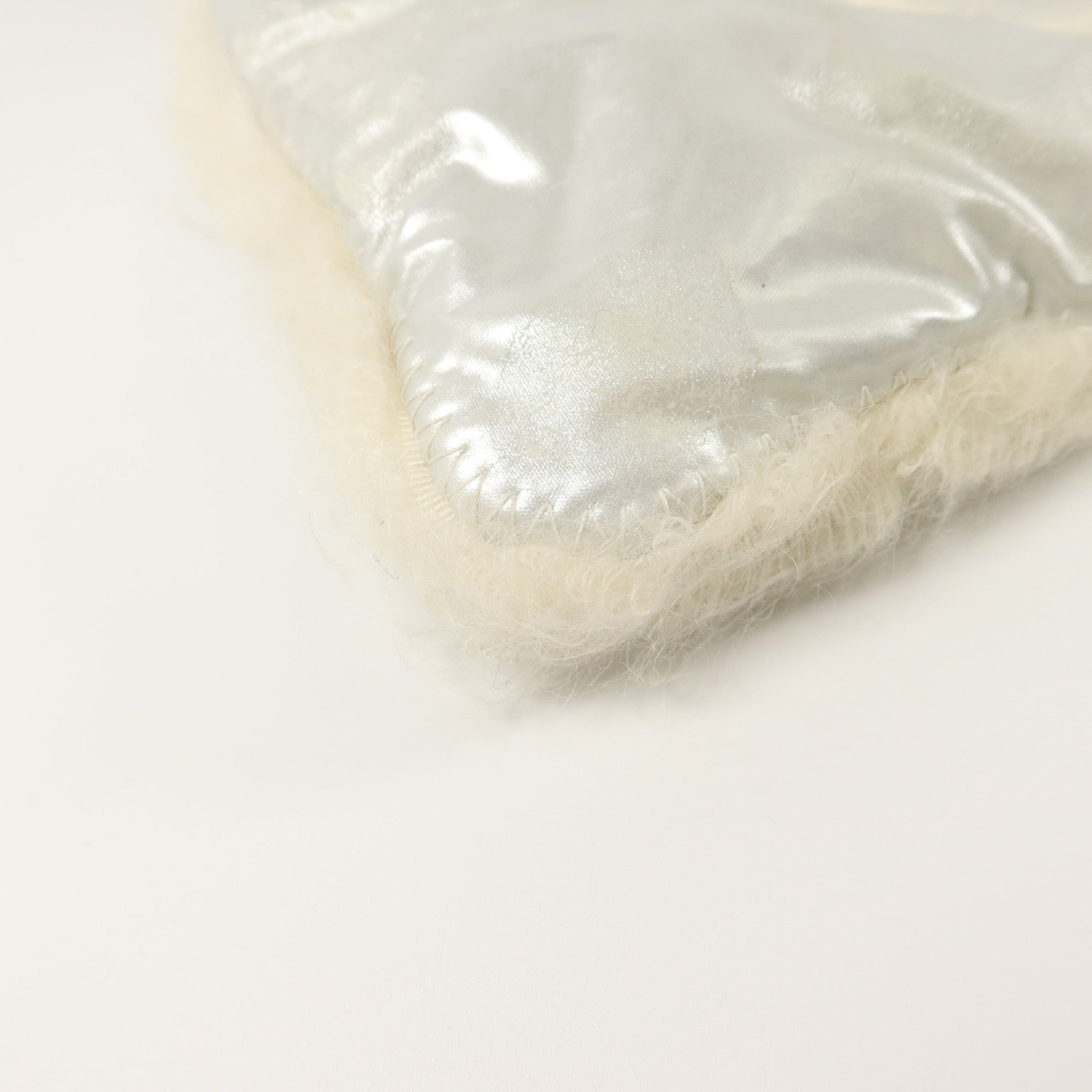 CHANEL Vinyl/Mohair CC Bonbons Tote手挽袋